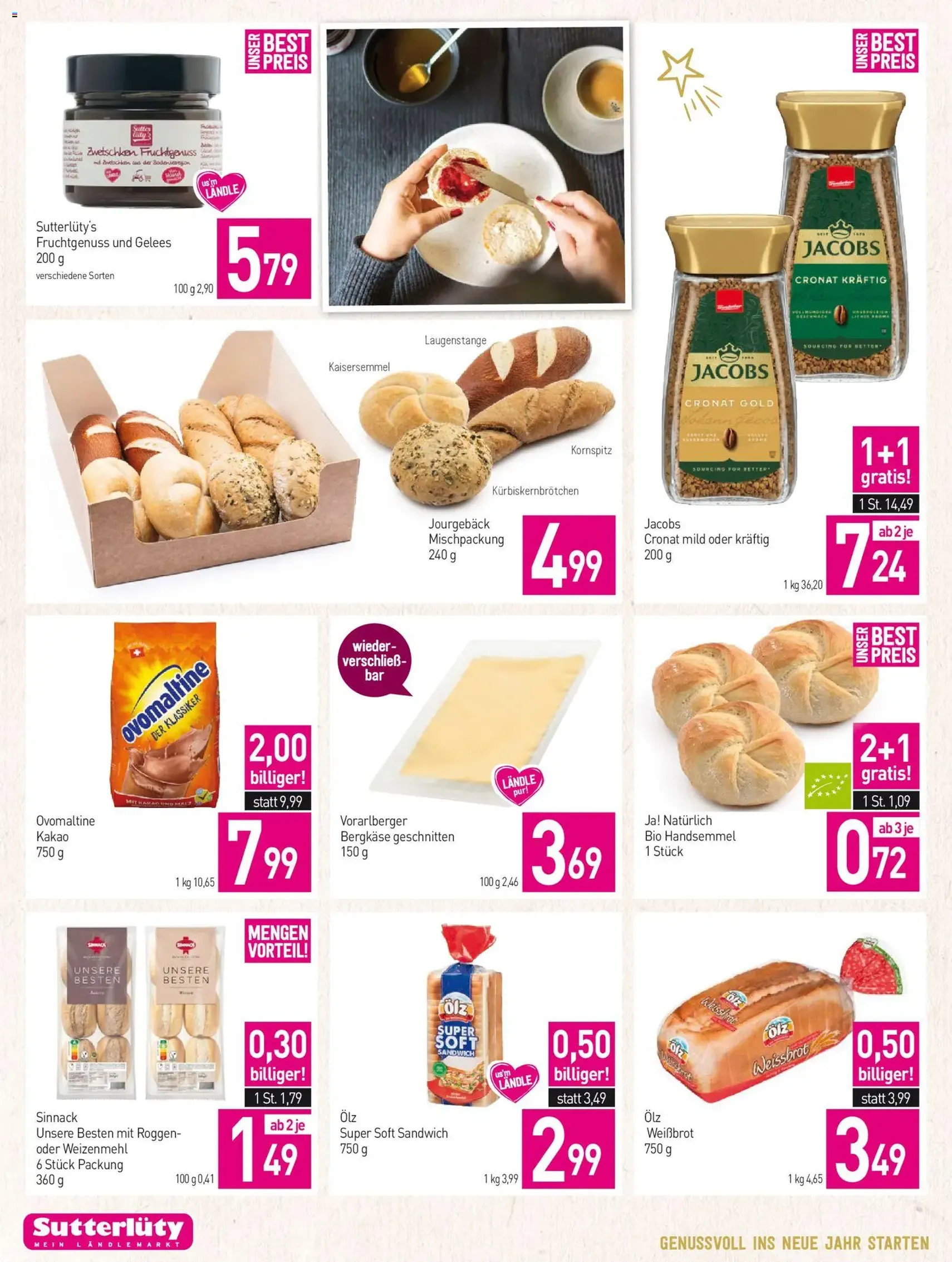 Sutterlüty Flugblatt - Gültiger Prospekt ab 27.12.2025, Seite 18 von insgesamt 28