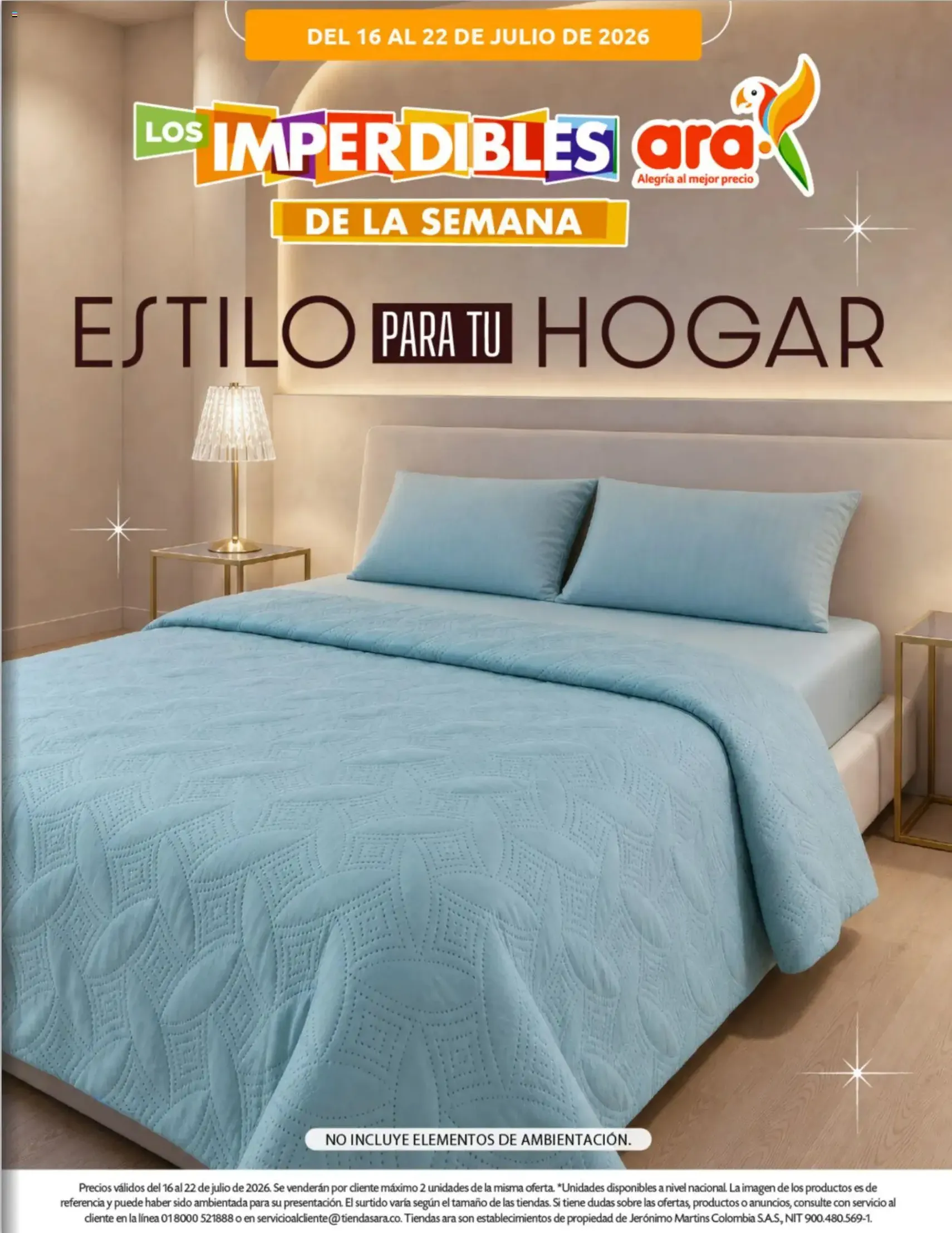 Ara catálogo - folleto válido desde 16/07/2026 página 2 de 18