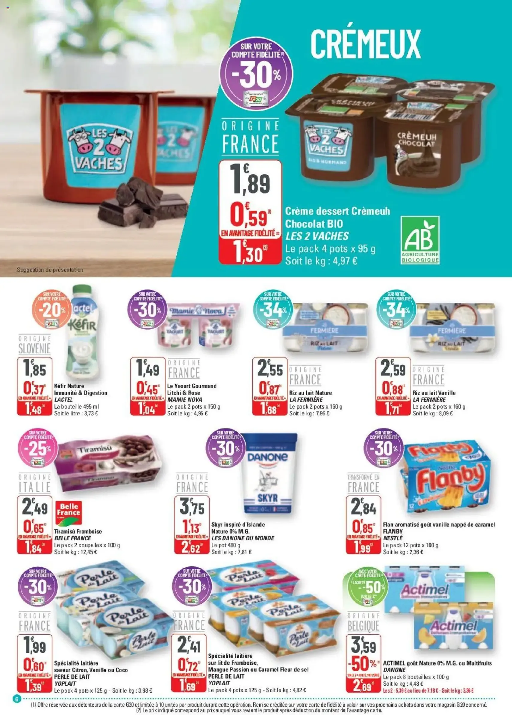 G20 Supermarchés catalogue - brochure valable à partir du 11/02/2026, page 6 sur 20