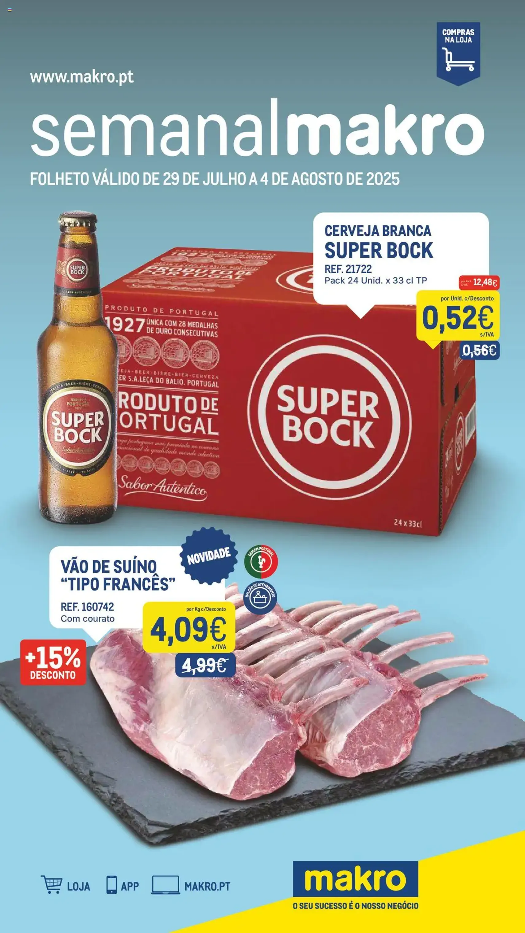 Makro - Folheto - folheto válido a partir de 29/07/2025 página 1 de 22 Makro - Folheto - folheto válido a partir de 29/07/2025 página 1 de 22