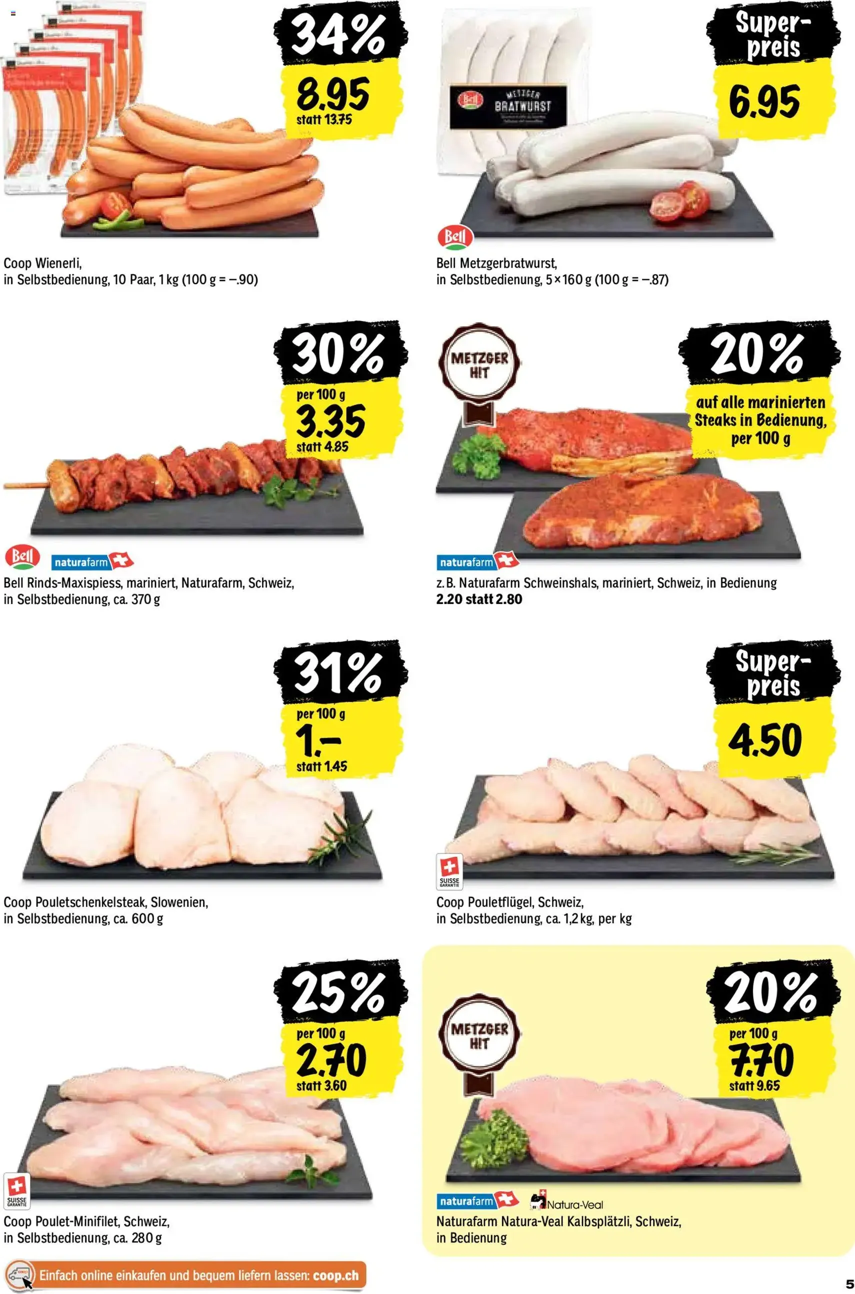Coop aktionen - Gültiger Prospekt ab 02.07.2026, Seite 5 von insgesamt 24