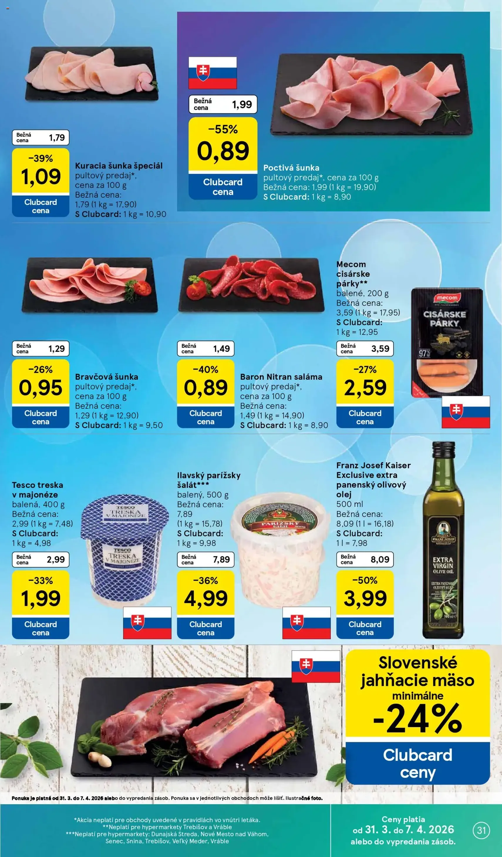 Tesco Hypermarket - leták - platný leták od 31.03.2026 strana 31 z 45