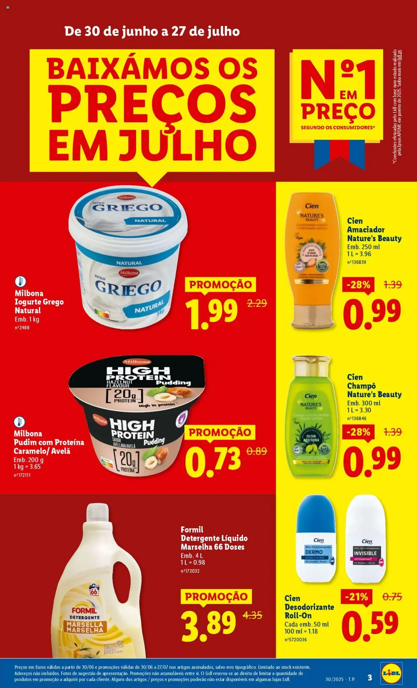 Lidl folheto - folheto válido a partir de 21/07/2025 página 3 de 42 Lidl folheto - folheto válido a partir de 21/07/2025 página 3 de 42