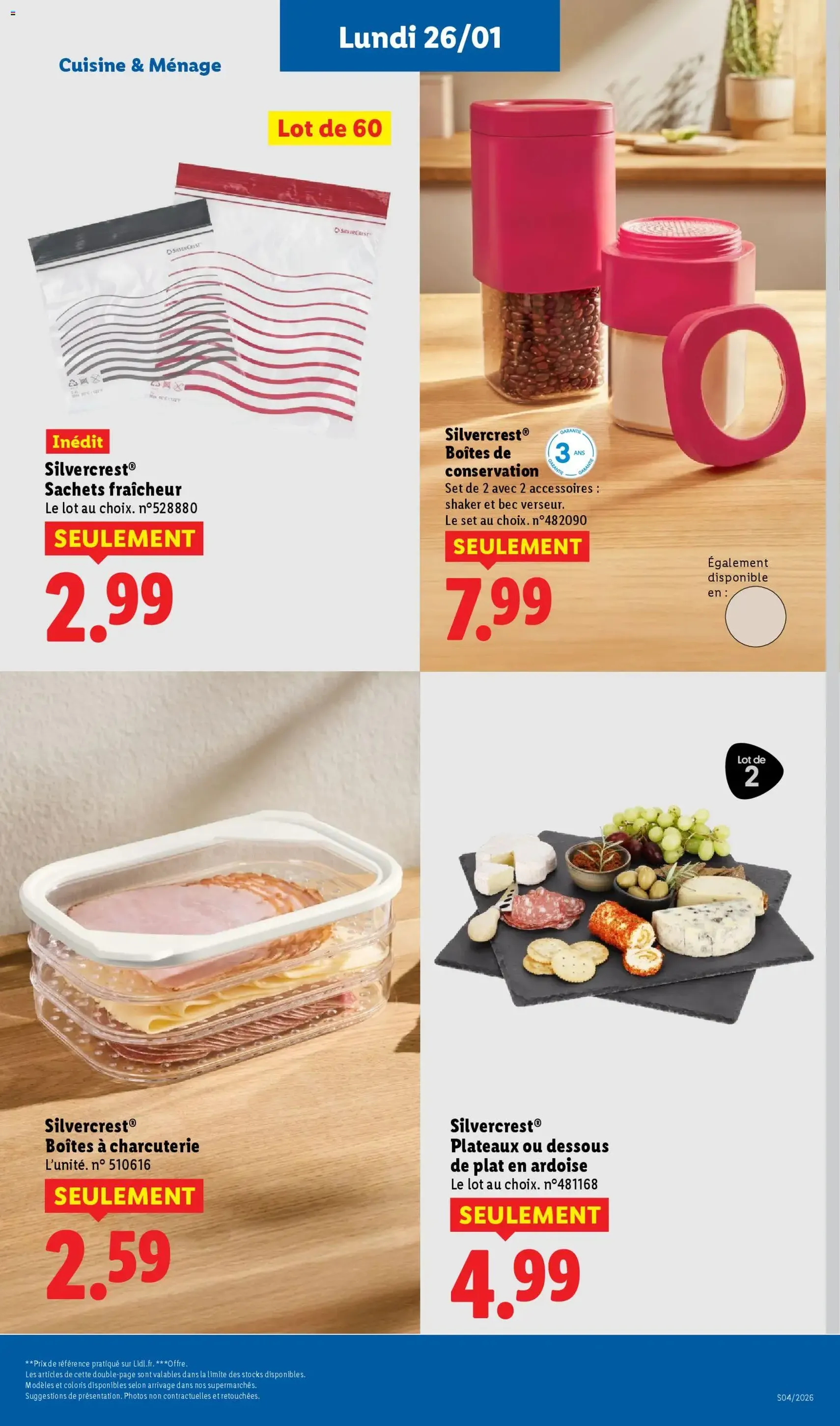LIDL catalogue semaine 4 - brochure valable à partir du 22/01/2026, page 65 sur 79