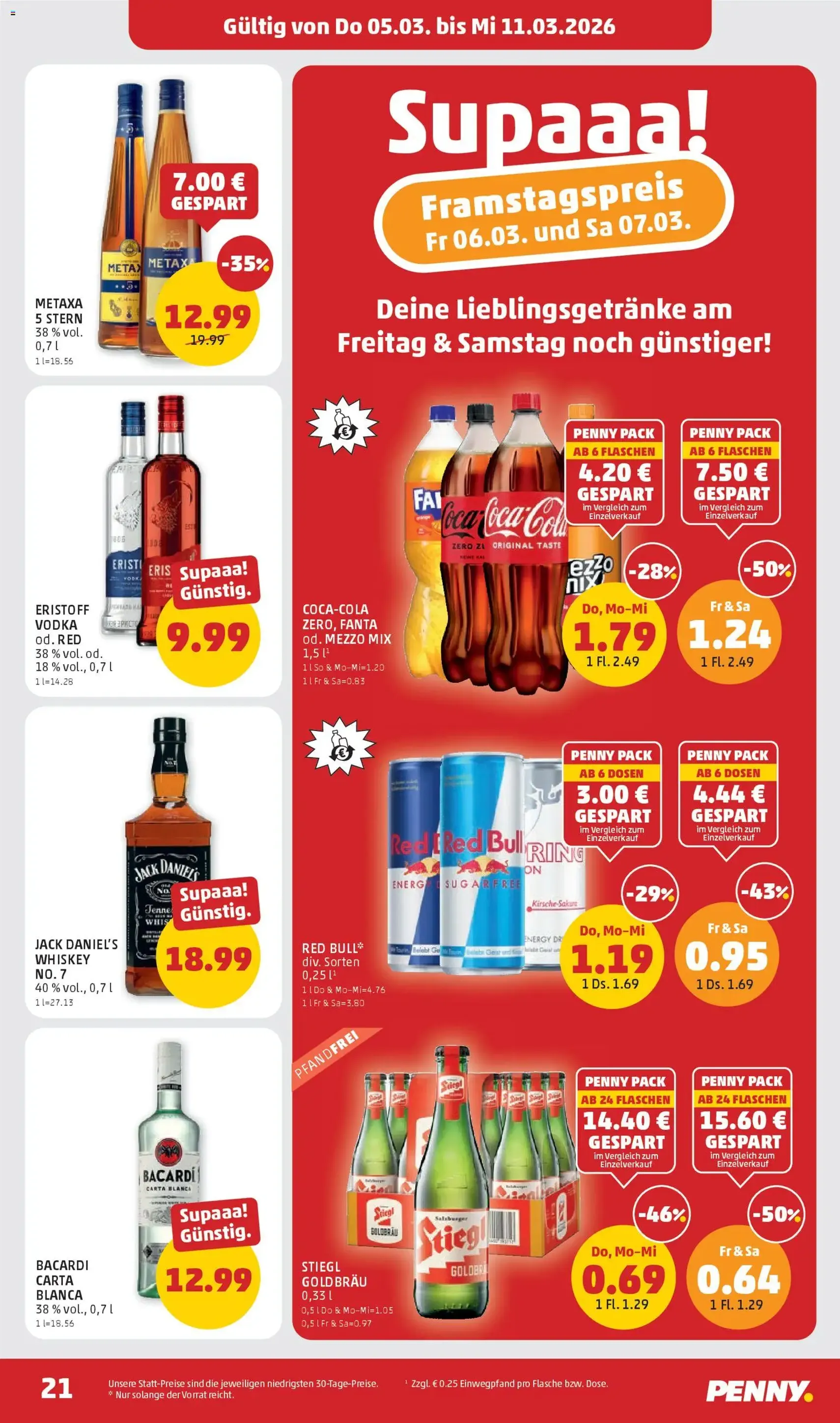 Penny Markt - Flugblatt - Gültiger Prospekt ab 05.03.2026, Seite 21 von insgesamt 32