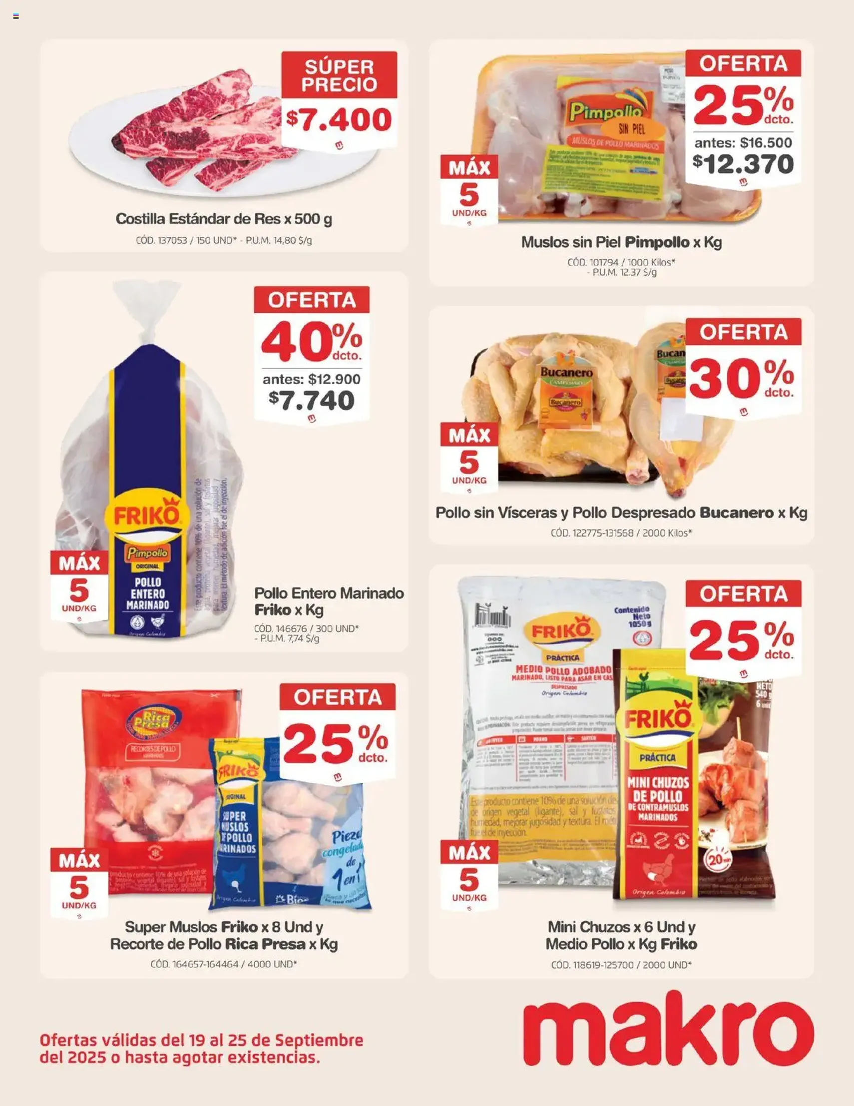 Makro - Catálogo - folleto válido desde 19/09/2025 página 25 de 45