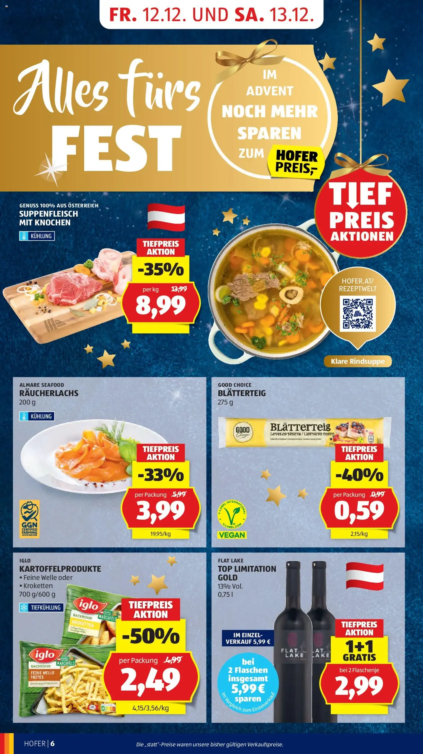 Hofer Flugblatt - Gültiger Prospekt ab 12.12.2025, Seite 8 von insgesamt 53