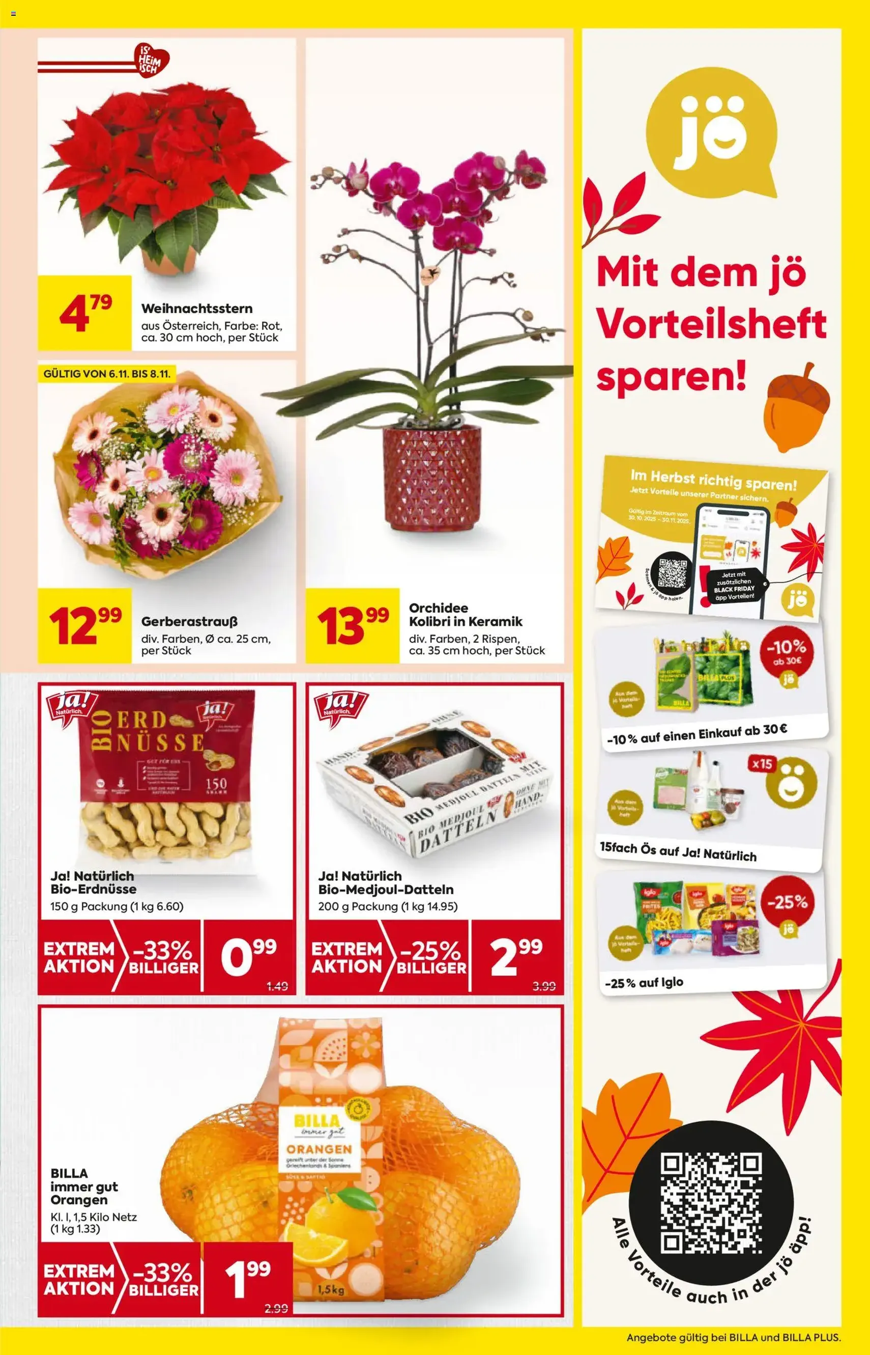 Billa Flugblatt - Gültiger Prospekt ab 06.11.2025, Seite 9 von insgesamt 22