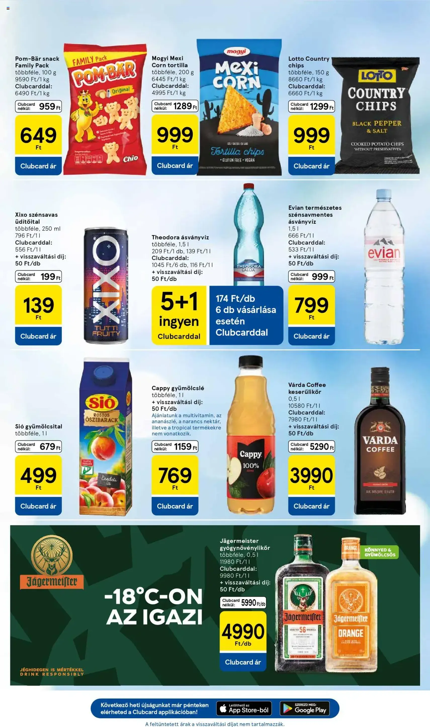 Tesco Hipermarket - Akciós újság - 2025.10.02. érvényes szórólap 23 oldal 32 oldalból Tesco Hipermarket - Akciós újság - 2025.10.02. érvényes szórólap 23 oldal 32 oldalból
