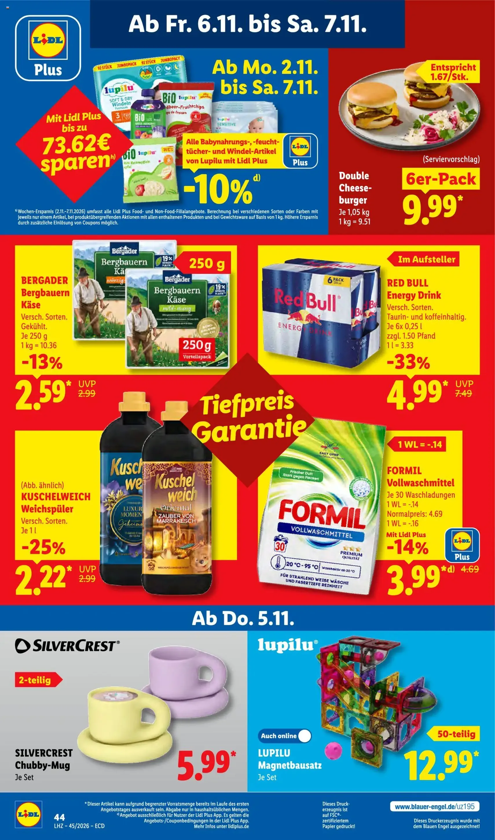 Lidl Prospekt - Gültiger Prospekt ab 02.11.2026, Seite 72 von insgesamt 75