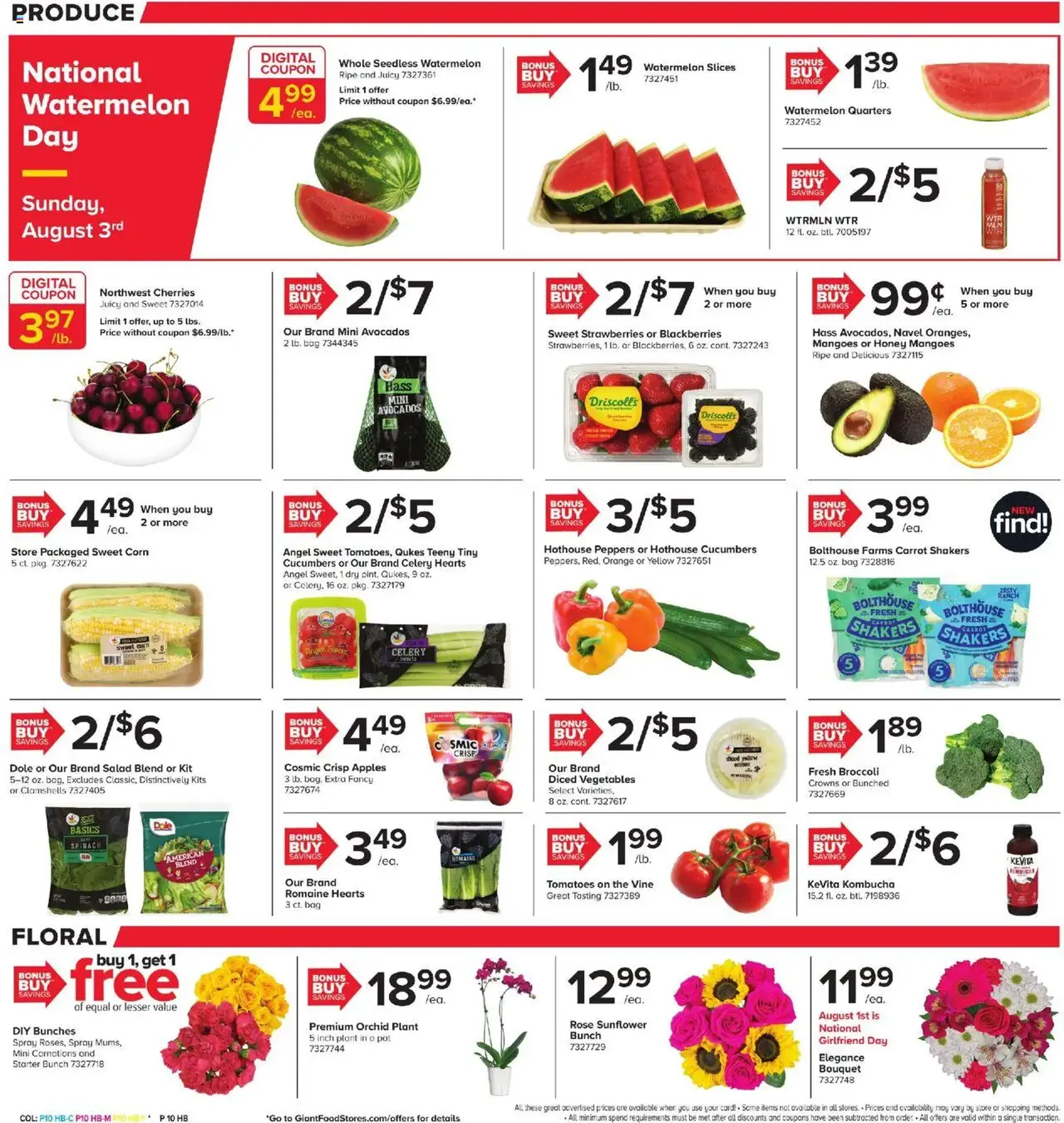 Giant Weekly Ad - valid flyer from 08/01/2025, page 8 of 22 Giant Weekly Ad - valid flyer from 08/01/2025, page 8 of 22