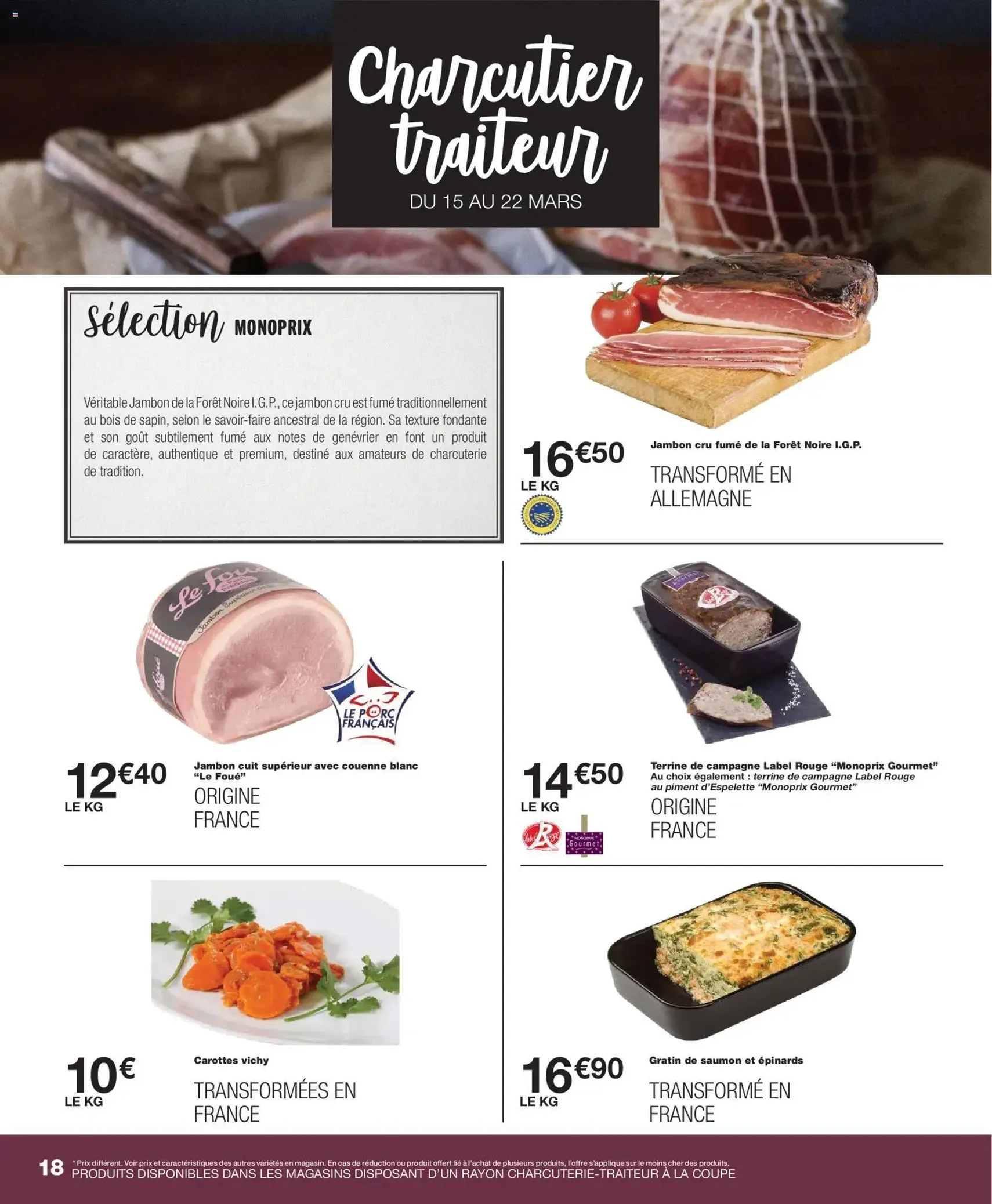 Monoprix catalogue - brochure valable à partir du 03/03/2026, page 18 sur 68