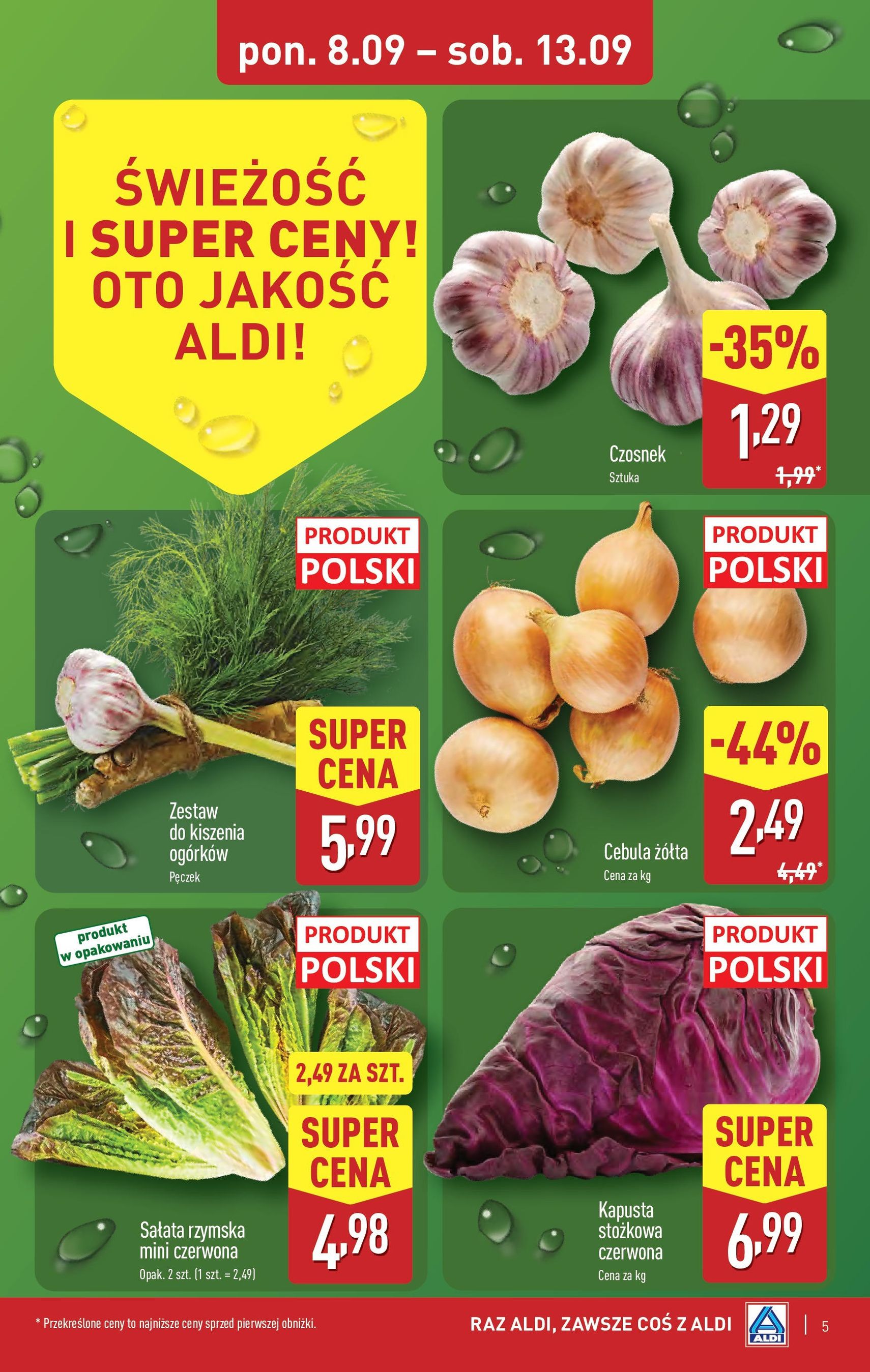Aldi Gazetka - ważny gazetka od 08.09.2025 strona 5 z 44 Aldi Gazetka - ważny gazetka od 08.09.2025 strona 5 z 44