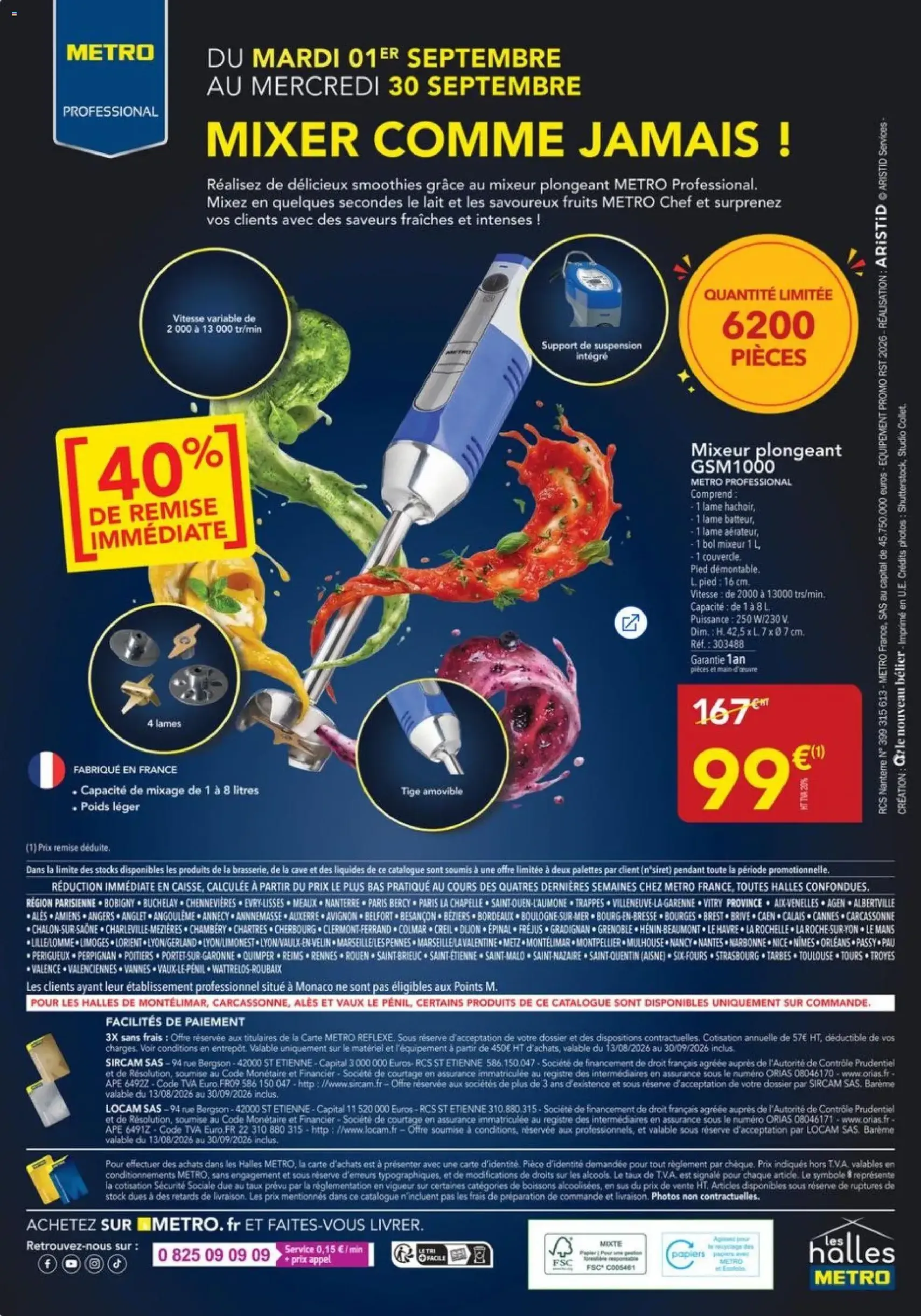 METRO catalogue - brochure valable à partir du 13/08/2026, page 40 sur 40
