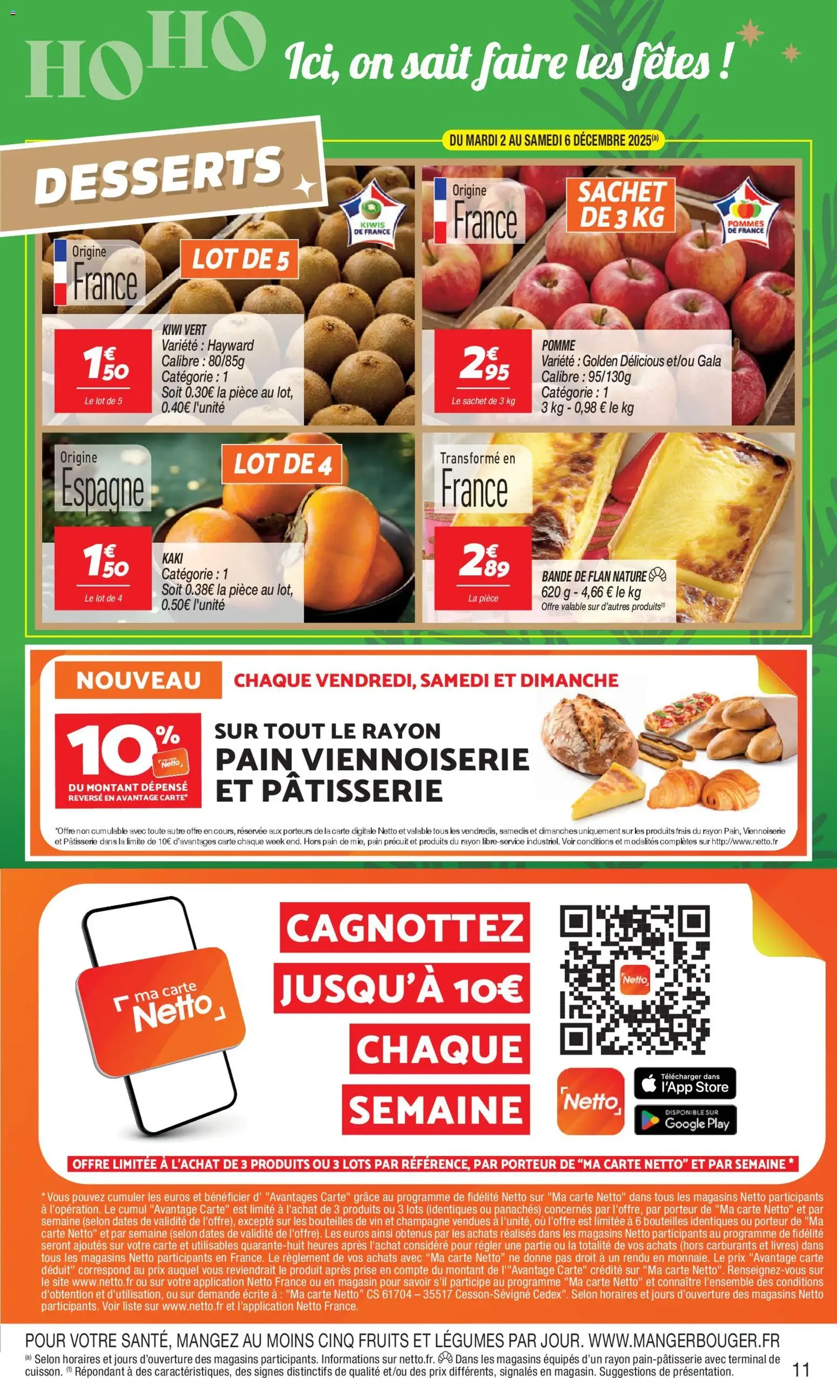Netto - Festif ho ho ho - brochure valable à partir du 02/12/2025, page 11 sur 20