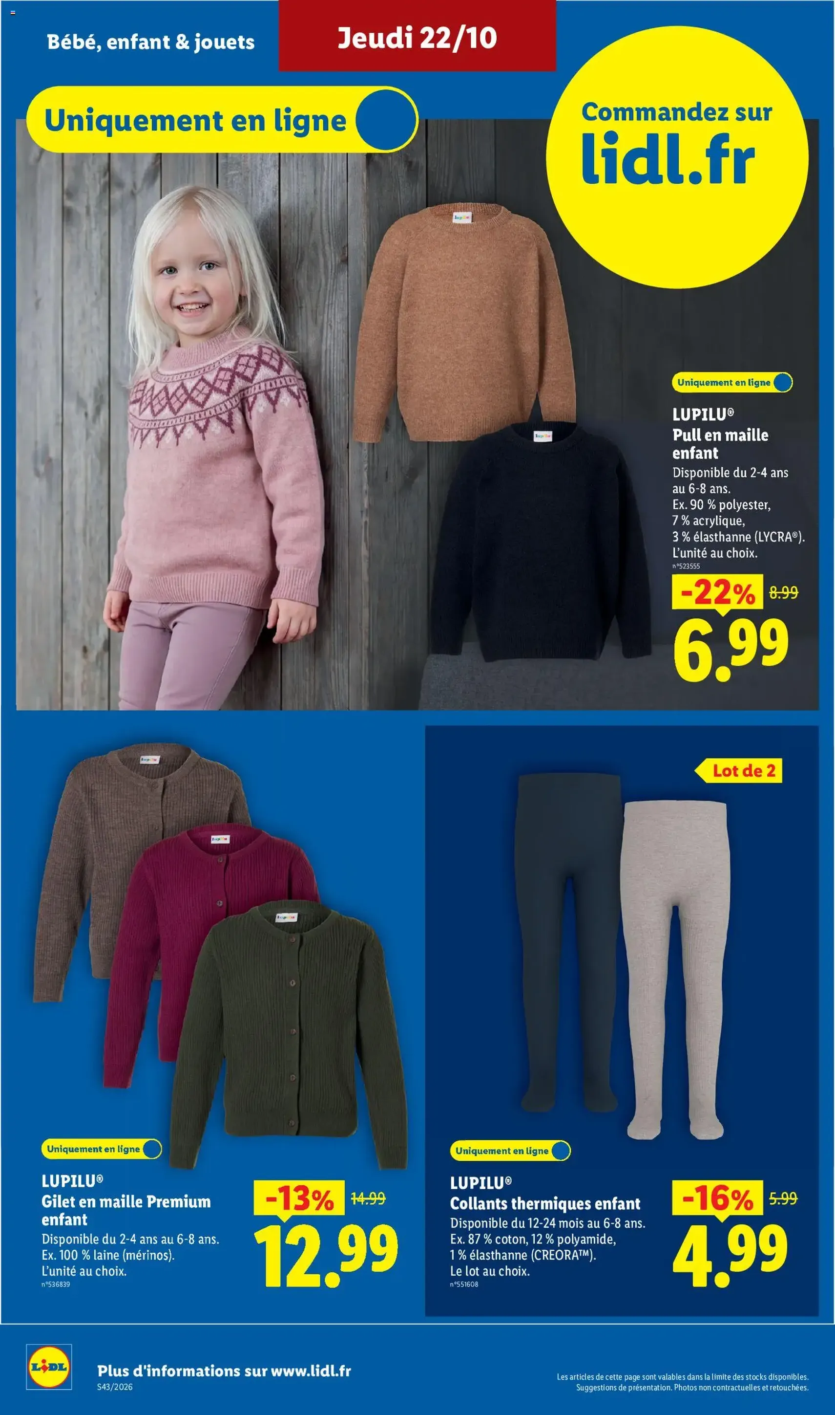 LIDL catalogue - brochure valable à partir du 22/10/2026, page 36 sur 66