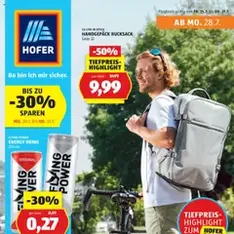 Hofer Flugblatt - Prospekt Vorschau gültig ab 25.07.2025