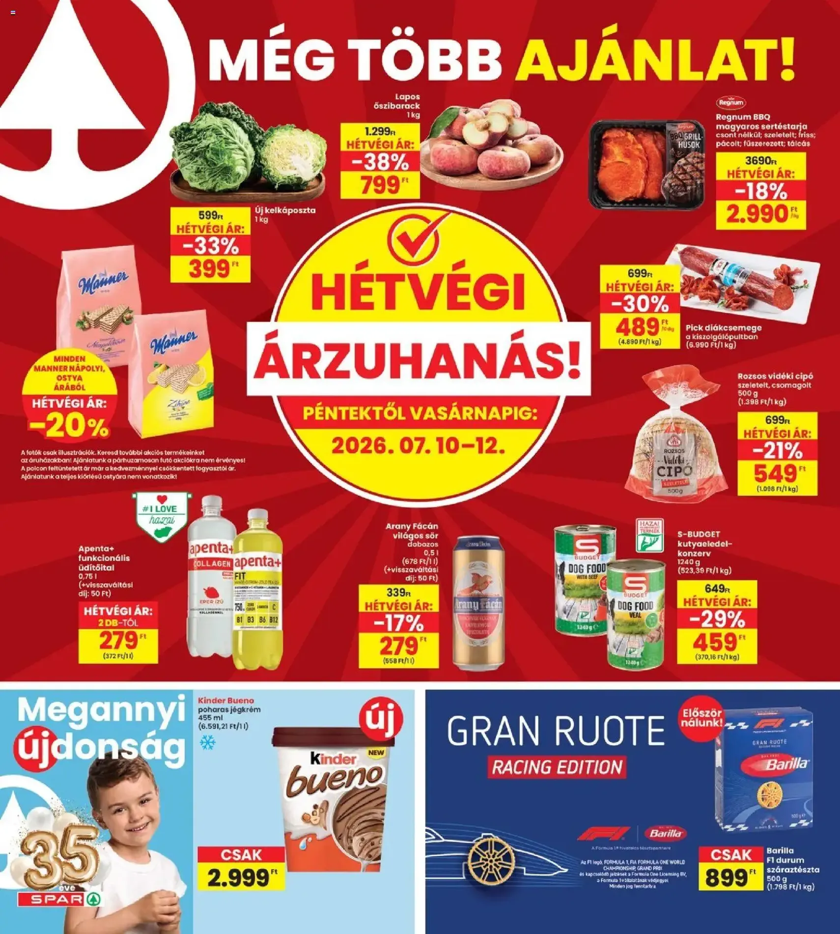 Interspar akciós újság - 2026.07.09. érvényes szórólap 20 oldal 20 oldalból