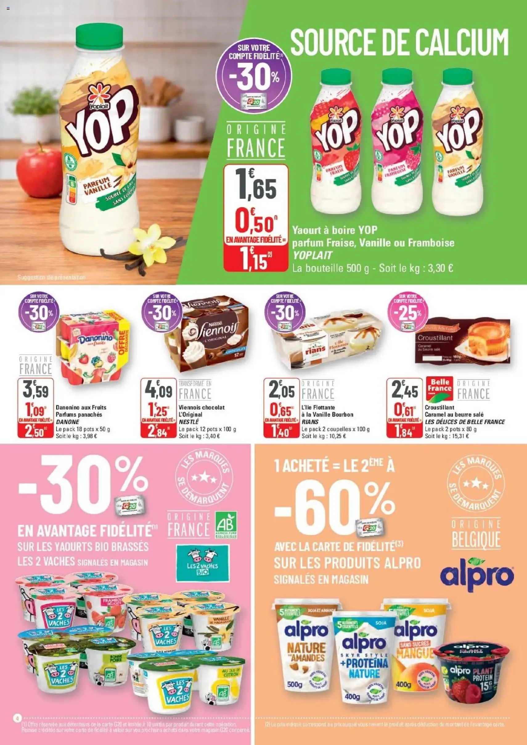 G20 Supermarchés catalogue - brochure valable à partir du 23/09/2026, page 4 sur 20