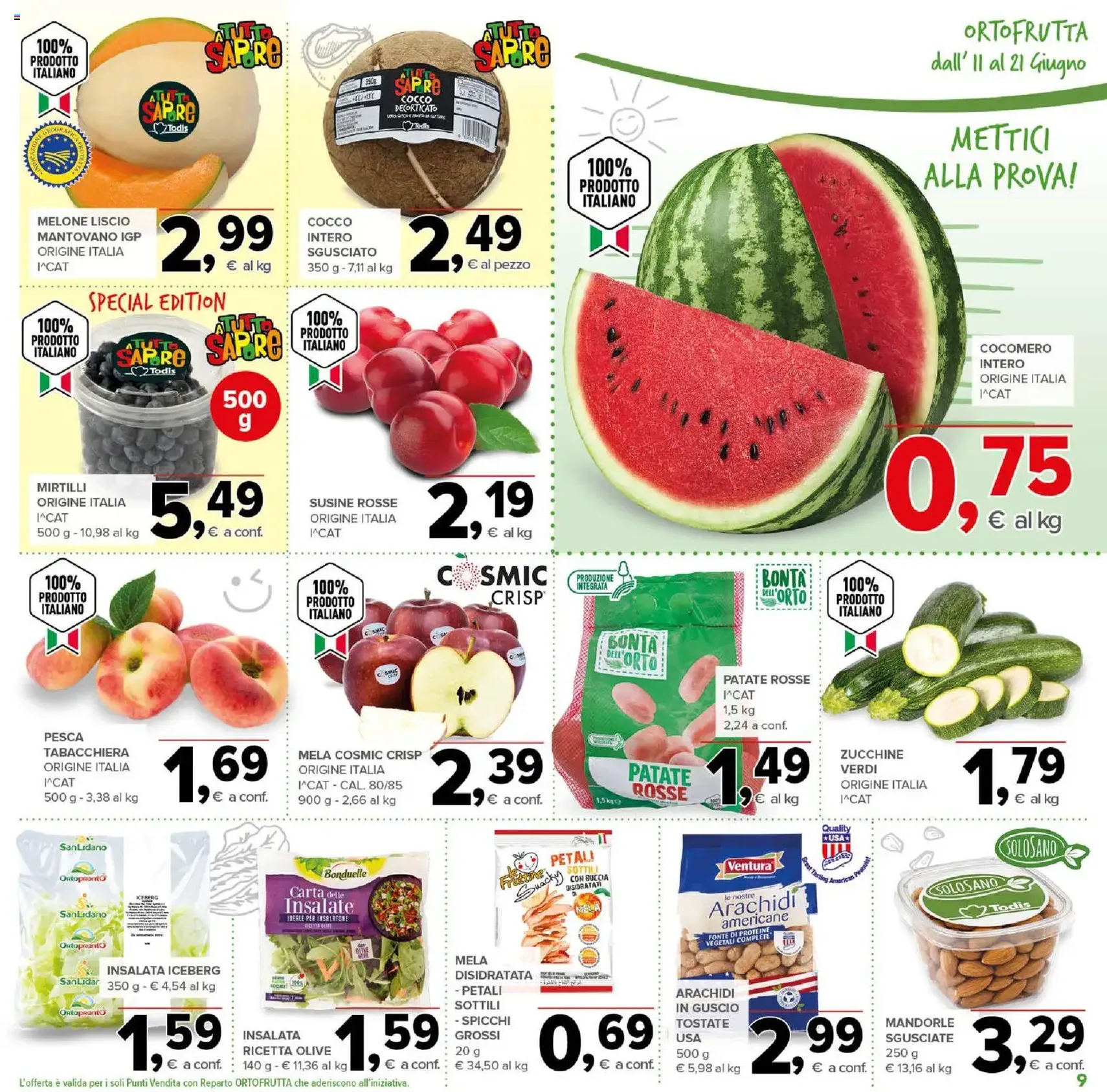 Todis volantino - volantino valido dal 11/06/2026 pagina 9 di 24