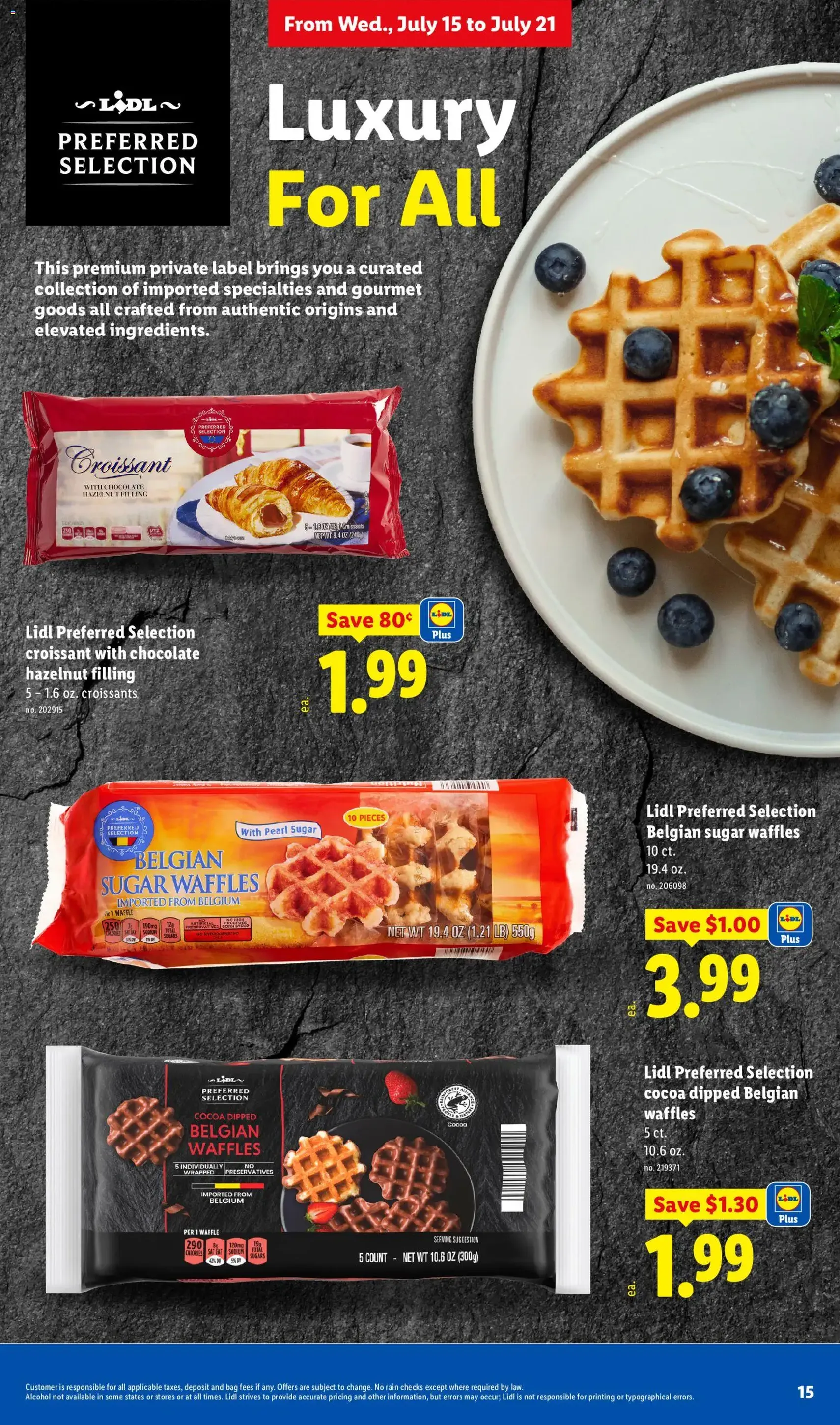 Lidl Weekly Ad - valid flyer from 07/15/2026, page 15 of 42