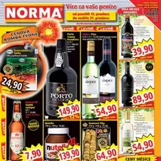 Norma leták - náhled letáku platný od 15.12.2025