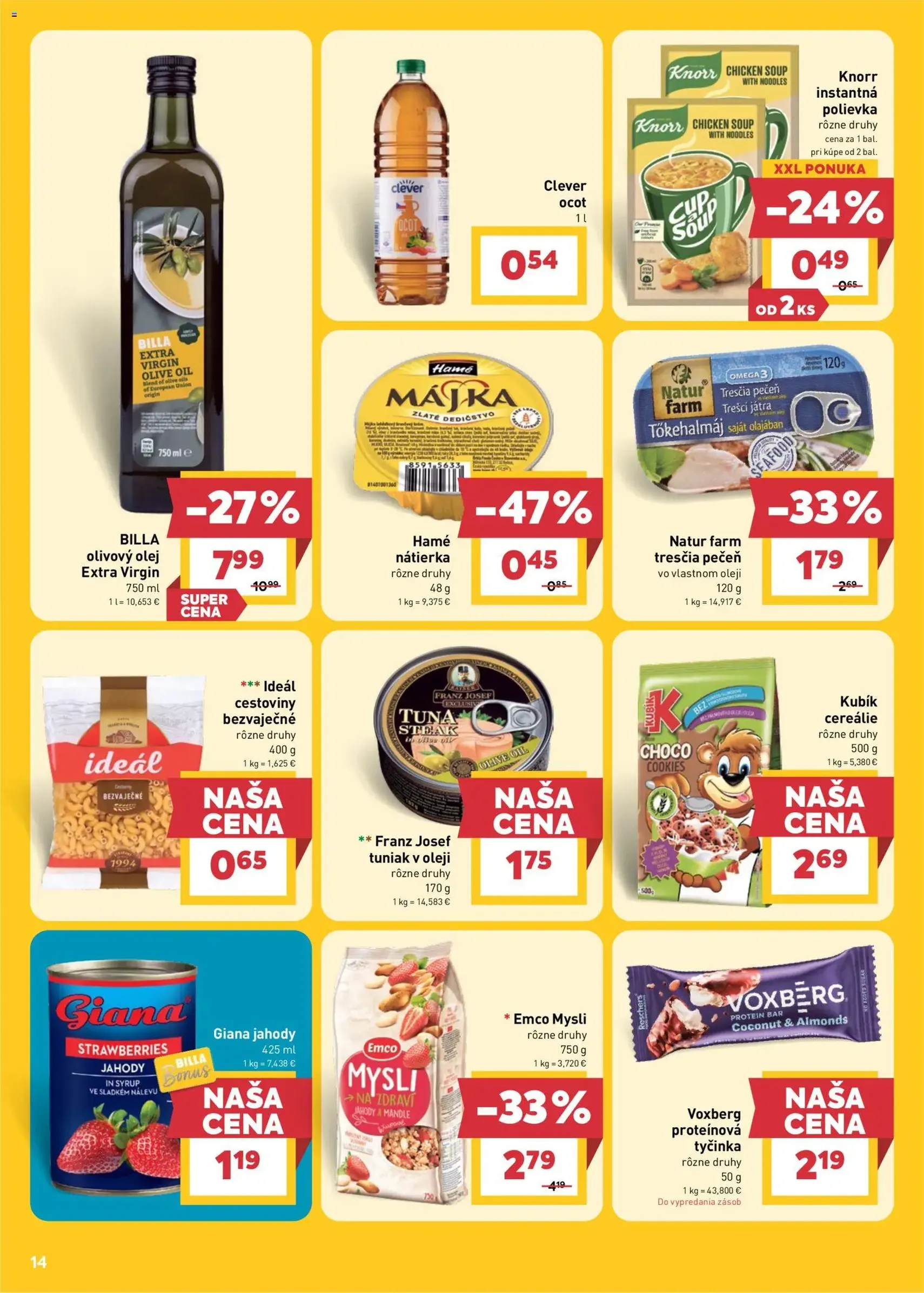 BILLA leták - platný leták od 29.04.2026 strana 16 z 30