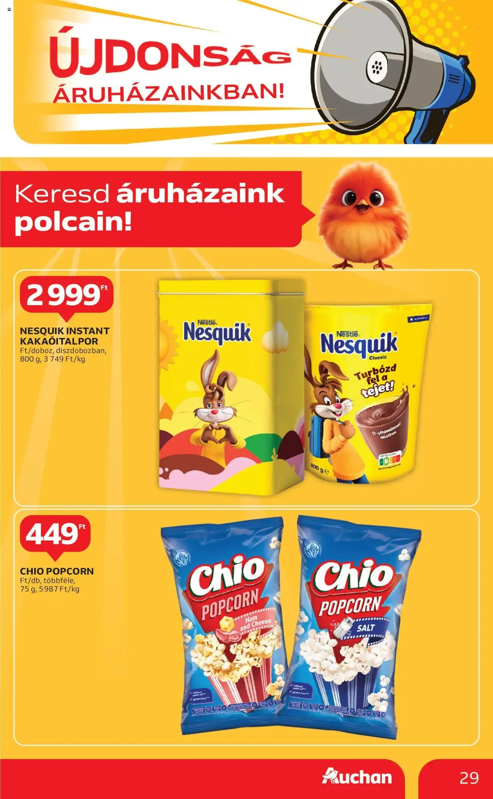 Auchan Akciós újság - 2025.10.09. érvényes szórólap 29 oldal 64 oldalból