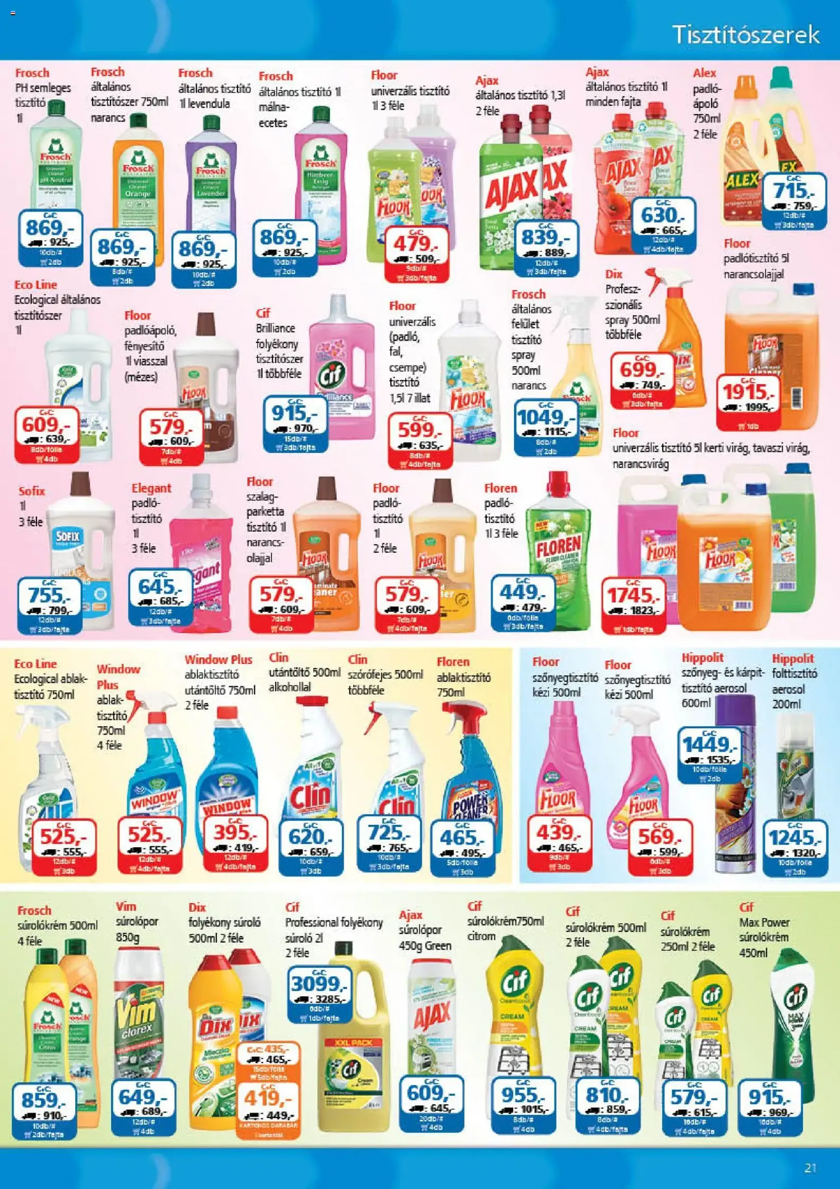 ÁRKLUB Akciós újság - 2026.01.01. érvényes szórólap 21 oldal 32 oldalból