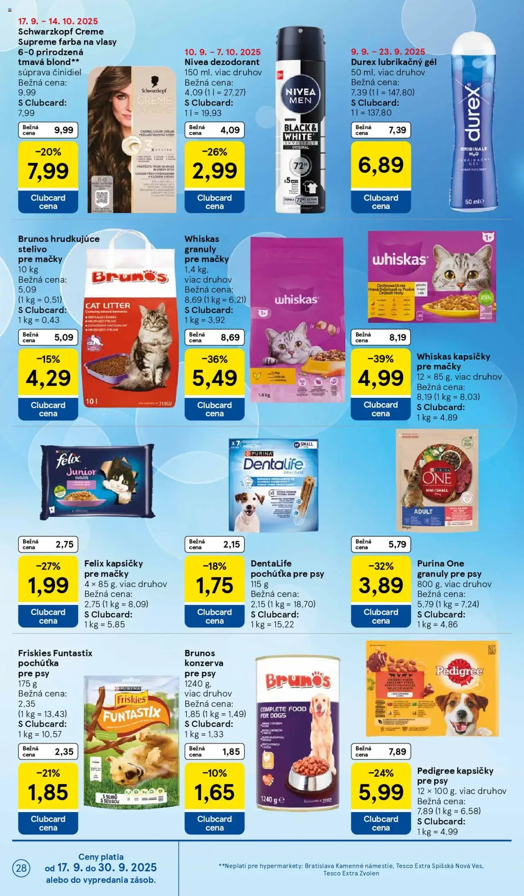 Tesco Hypermarket - leták - platný leták od 17.09.2025 strana 28 z 35
