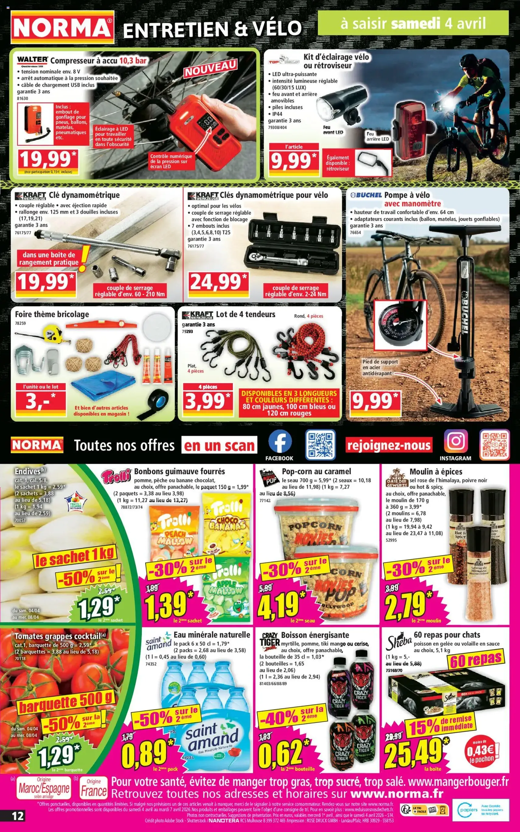 Norma catalogue - brochure valable à partir du 01/04/2026, page 12 sur 14