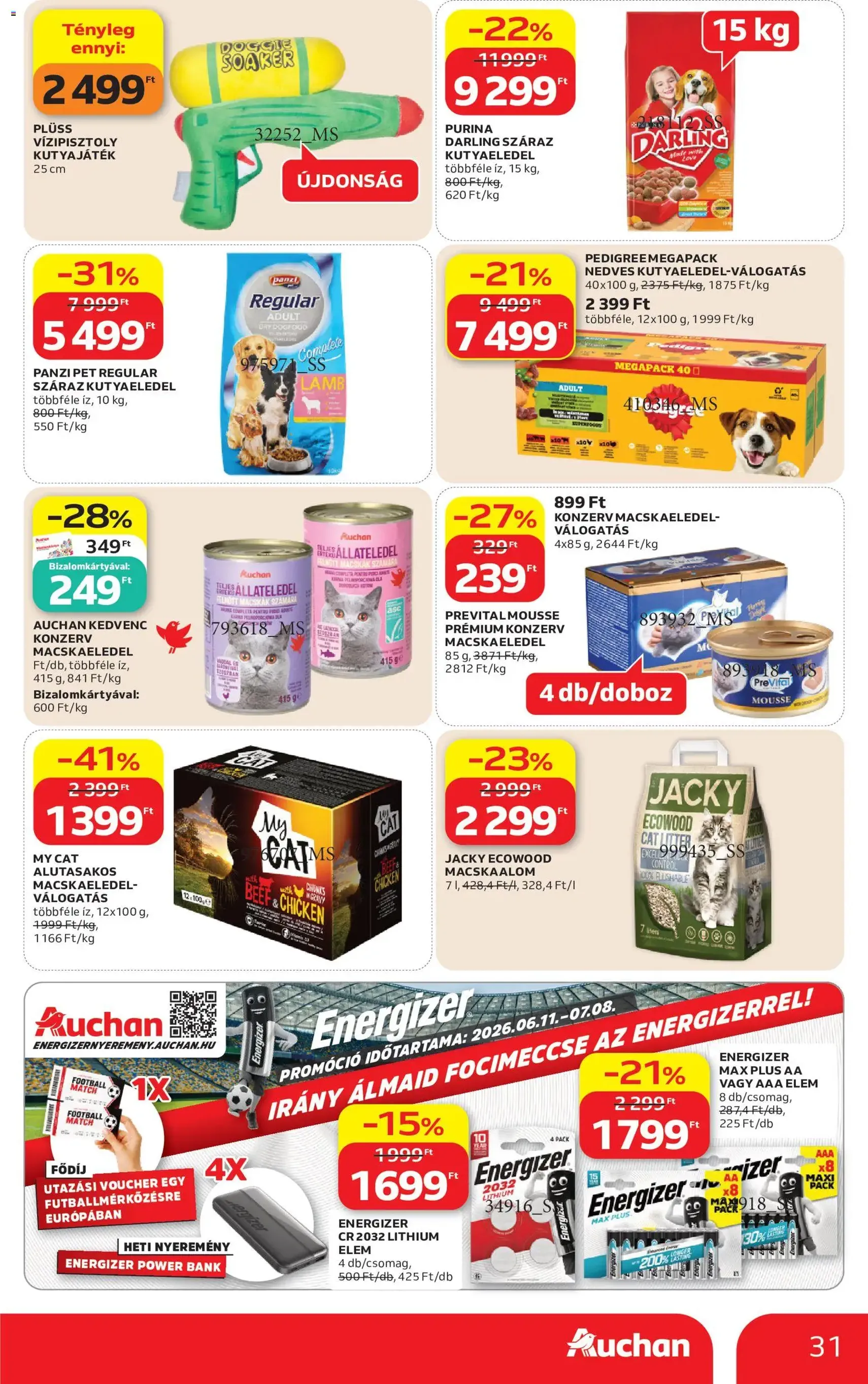 Auchan akciós újság - 2026.06.25. érvényes szórólap 31 oldal 38 oldalból