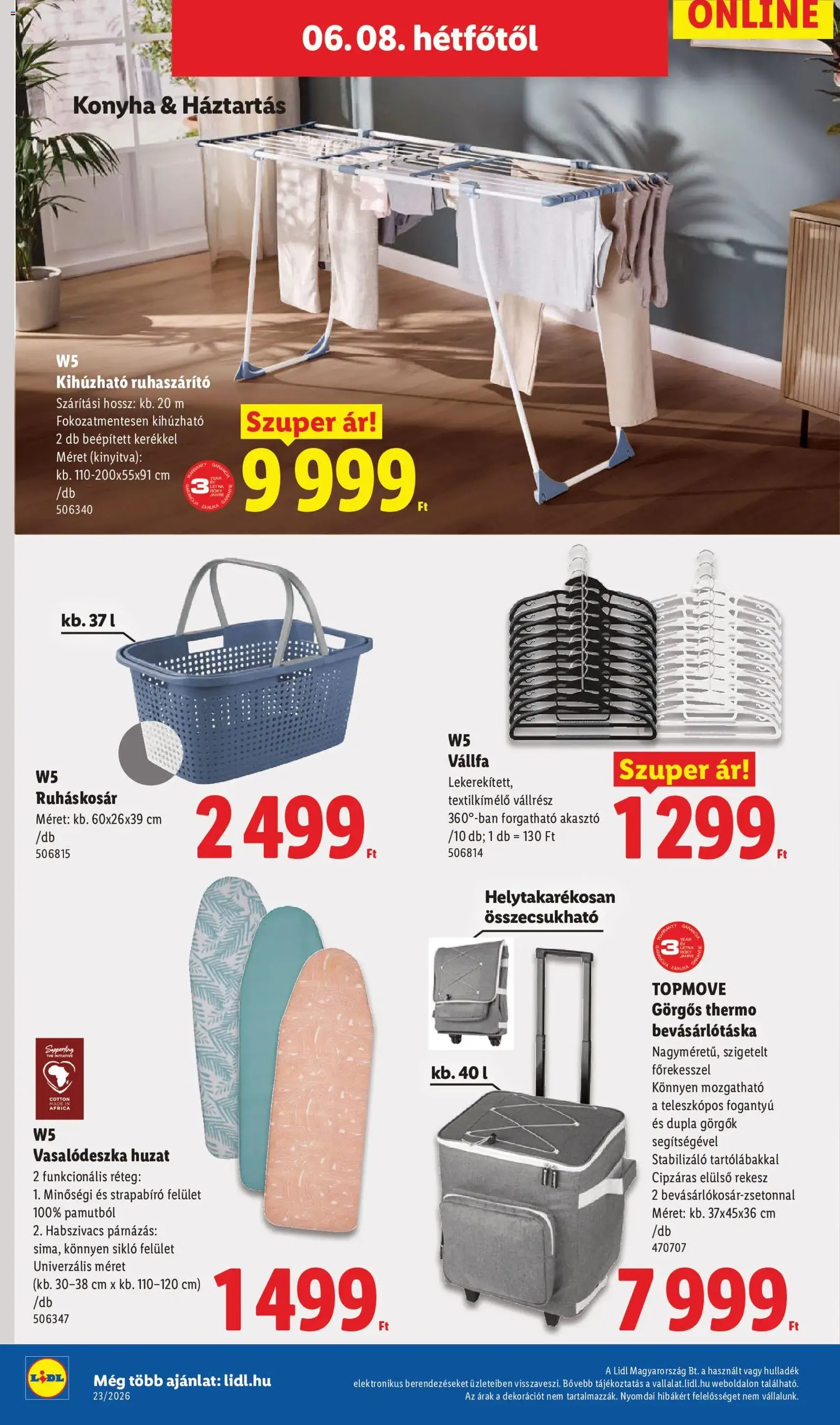 Lidl akciós újság - 2026.06.04. érvényes szórólap 60 oldal 80 oldalból