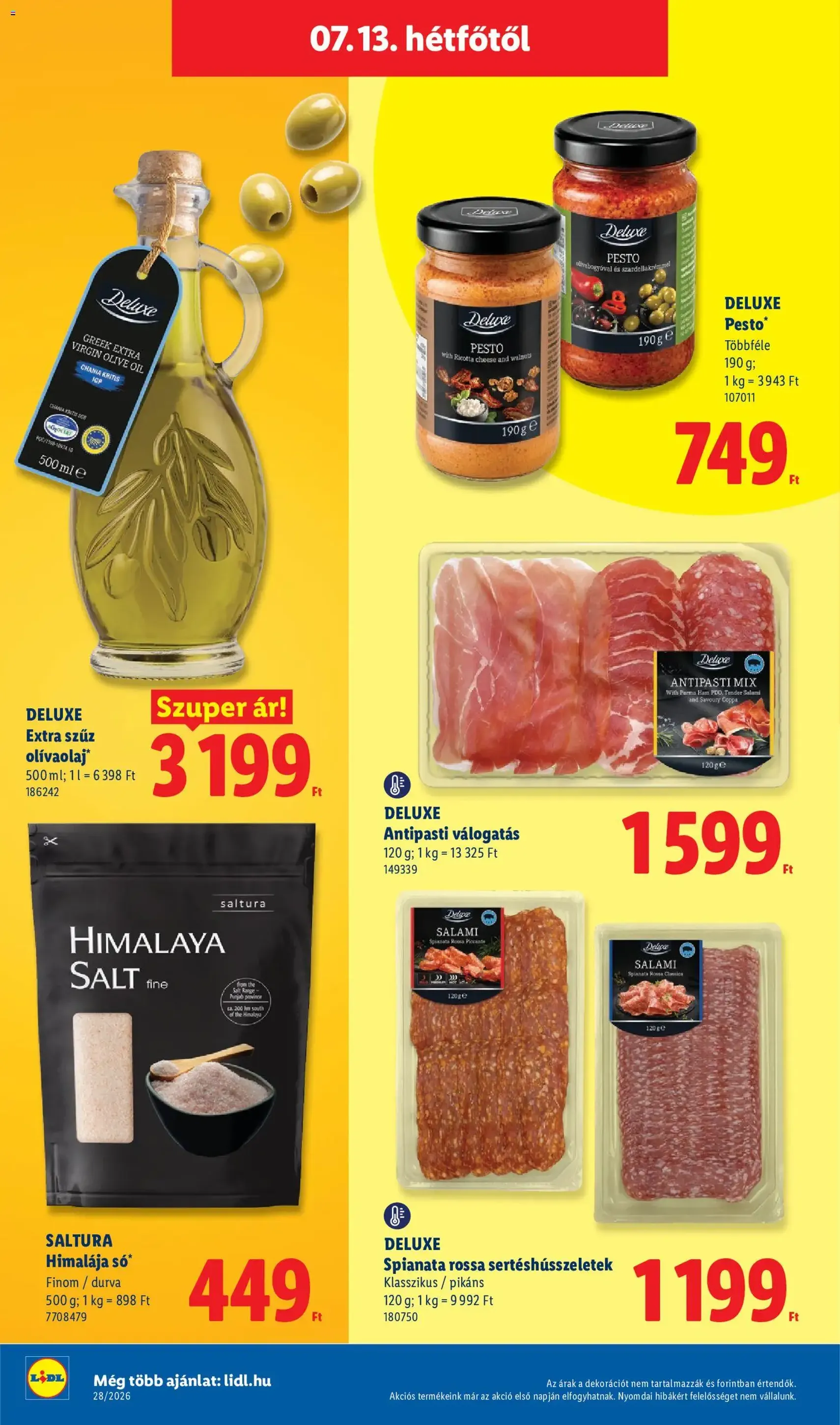 Lidl akciós újság - 2026.07.09. érvényes szórólap 78 oldal 80 oldalból