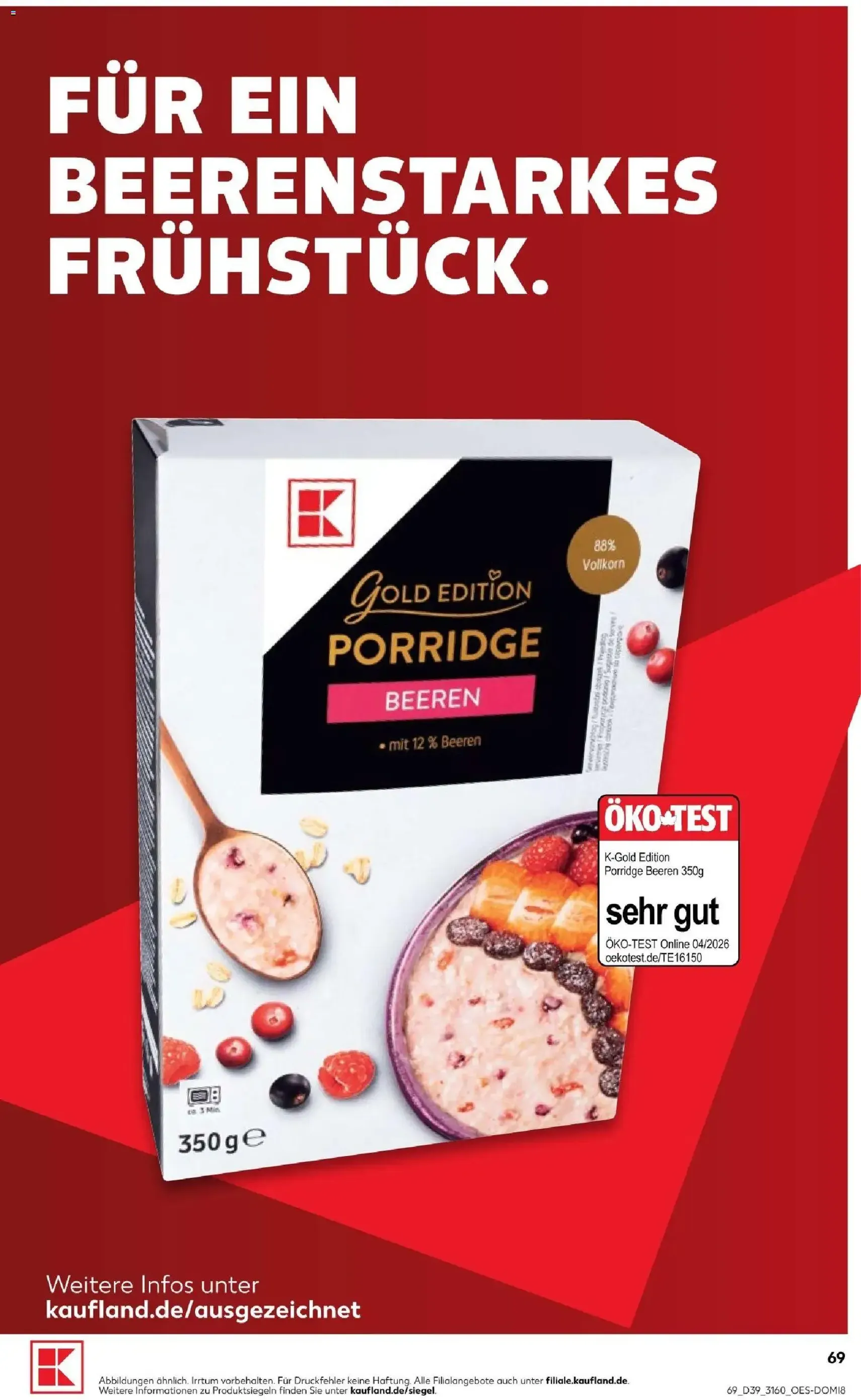 Kaufland Prospekt - Gültiger Prospekt ab 24.09.2026, Seite 69 von insgesamt 72