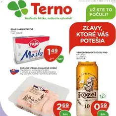 Terno leták - náhľad letáku platný od 30.07.2026