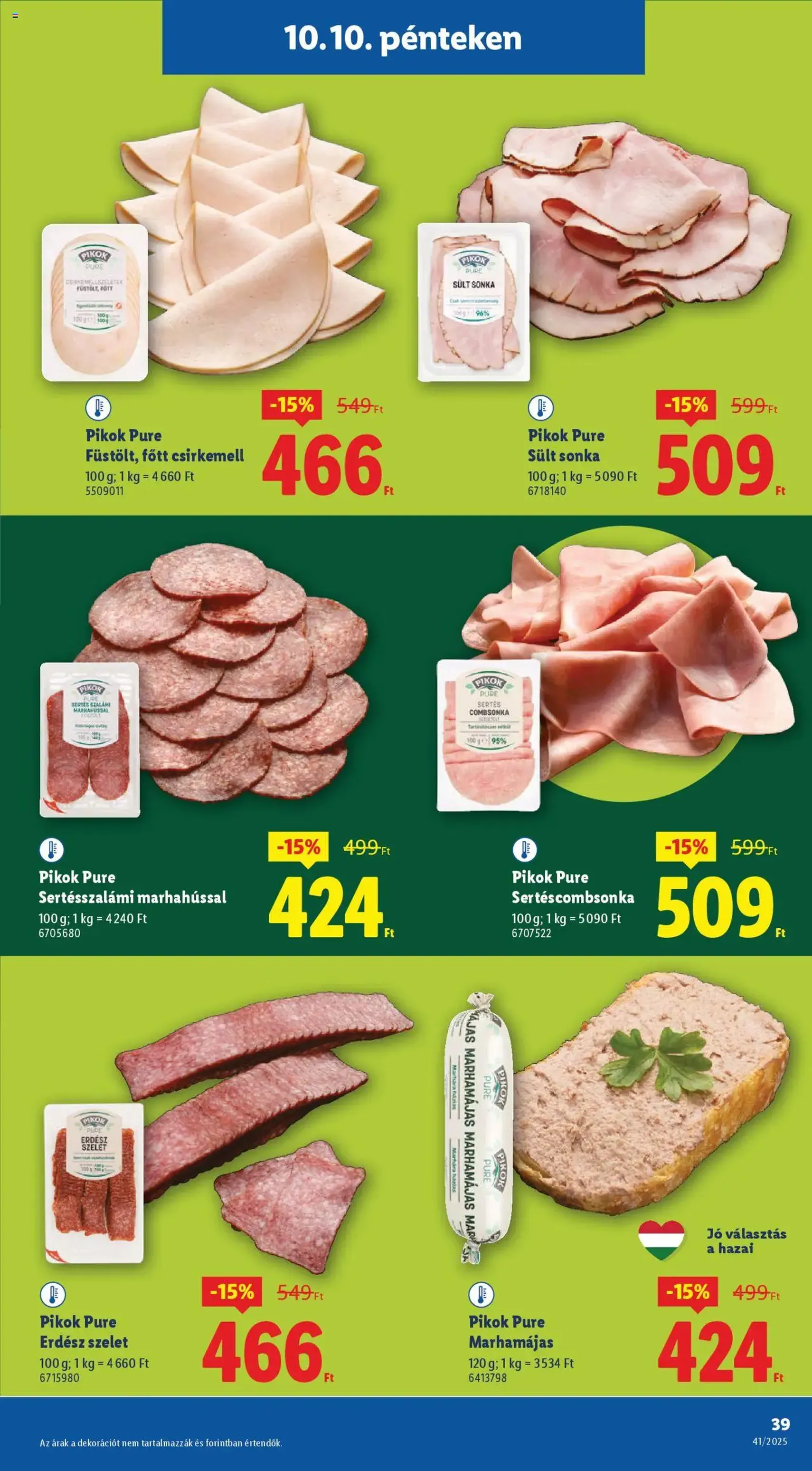 Lidl Akciós újság - 2025.10.09. érvényes szórólap 39 oldal 64 oldalból