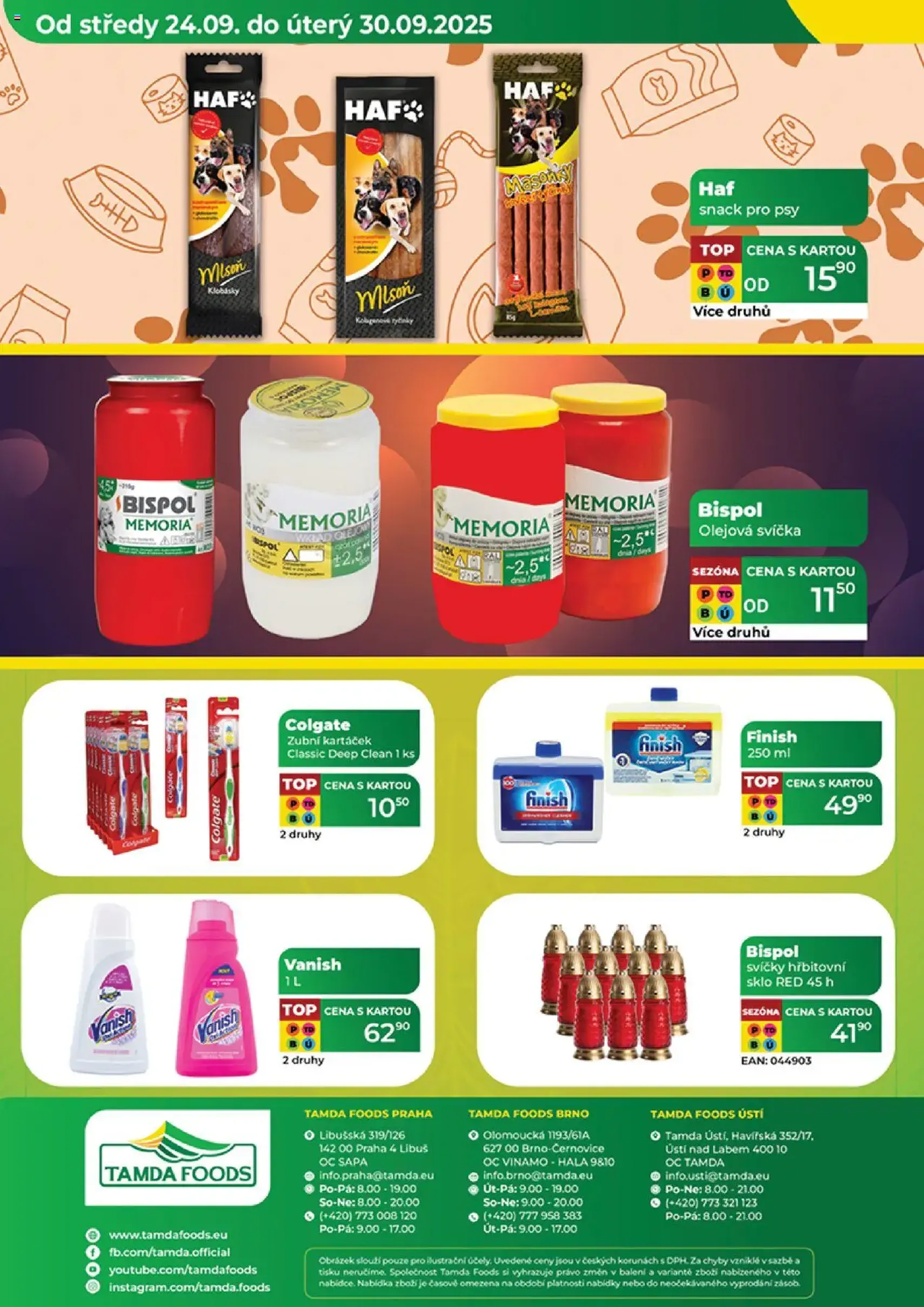 Tamda Foods leták - platný leták od 24.09.2025 strana 52 z 52