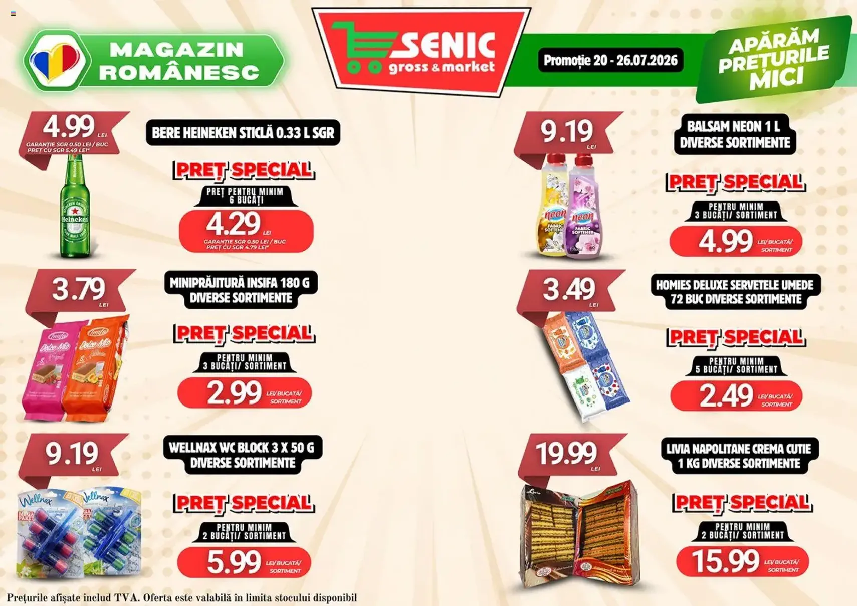 Senic Catalog - cataloage valabile începând cu 20.07.2026 pagina 4 din 8