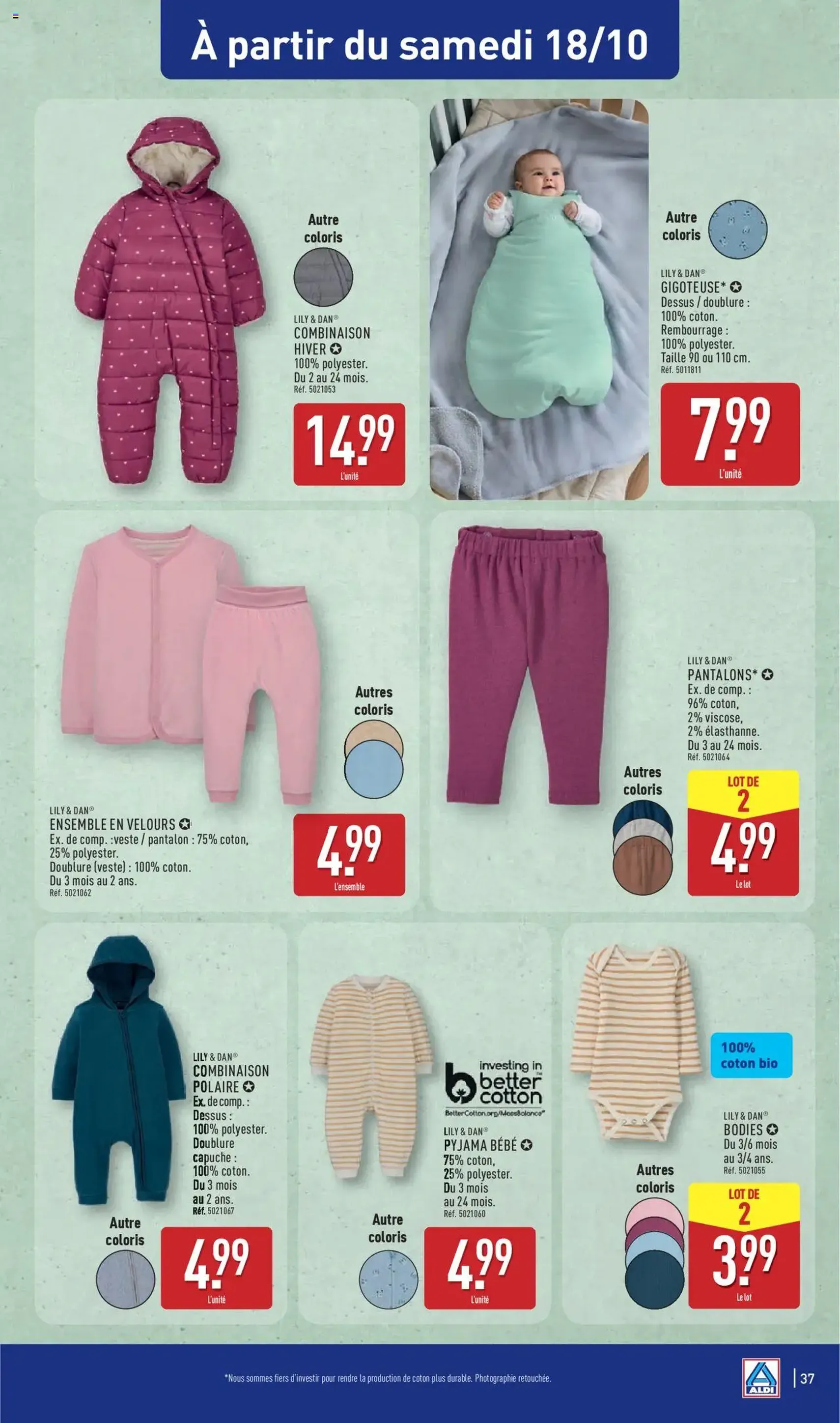 Aldi catalogue semaine 42 - brochure valable à partir du 14/10/2025, page 39 sur 46
