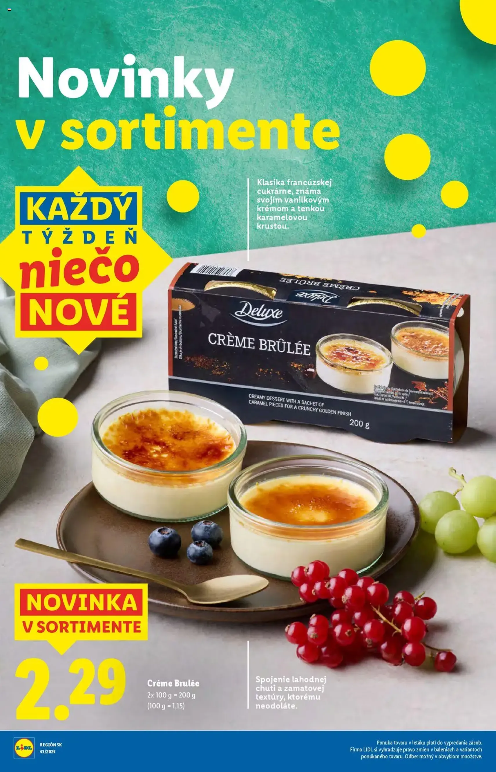 Lidl leták - platný leták od 20.10.2025 strana 34 z 102 Lidl leták - platný leták od 20.10.2025 strana 34 z 102
