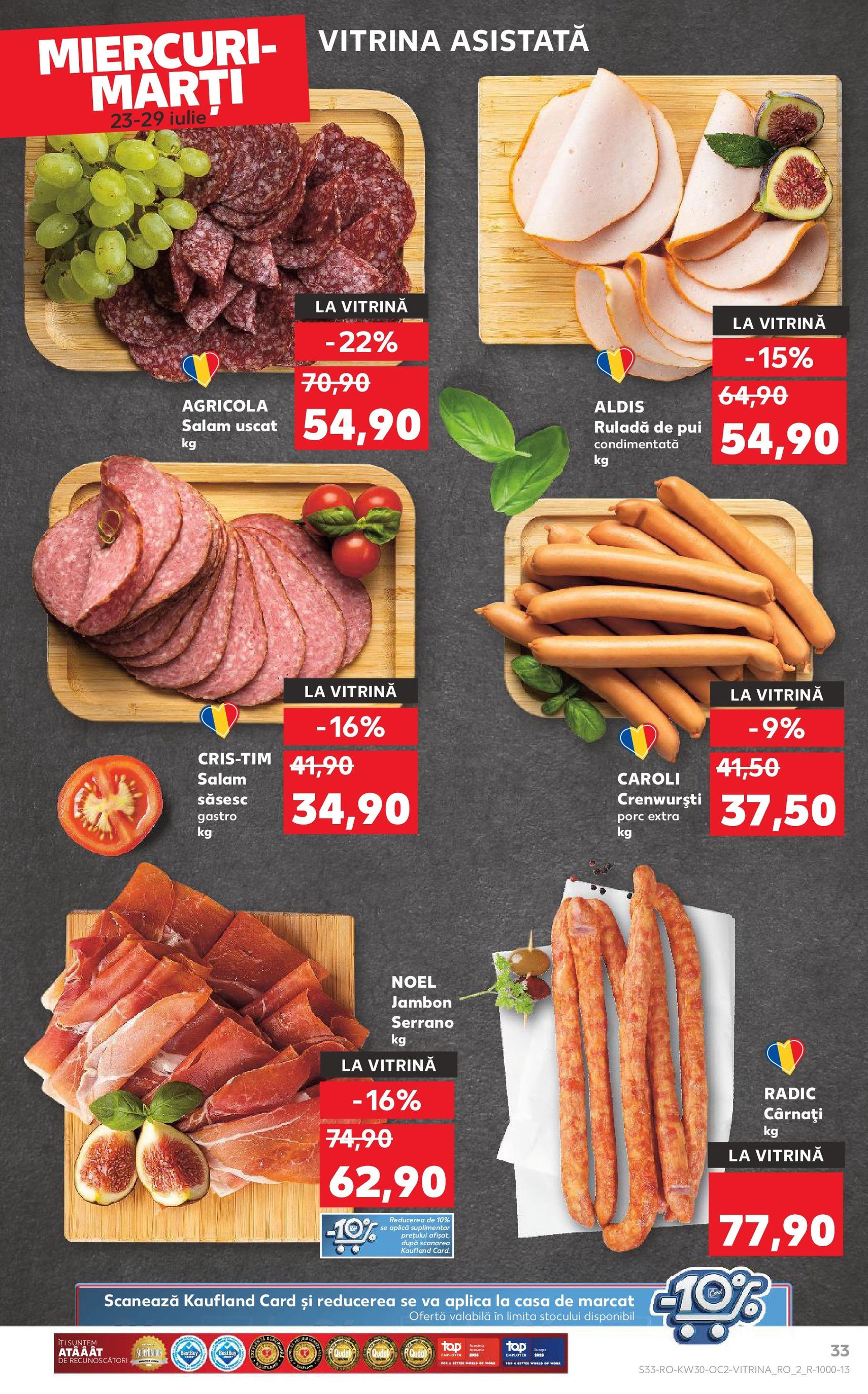 Catalog Kaufland - Bucureşti - cataloage valabile începând cu 23.07.2025 pagina 33 din 72 Catalog Kaufland - Bucureşti - cataloage valabile începând cu 23.07.2025 pagina 33 din 72