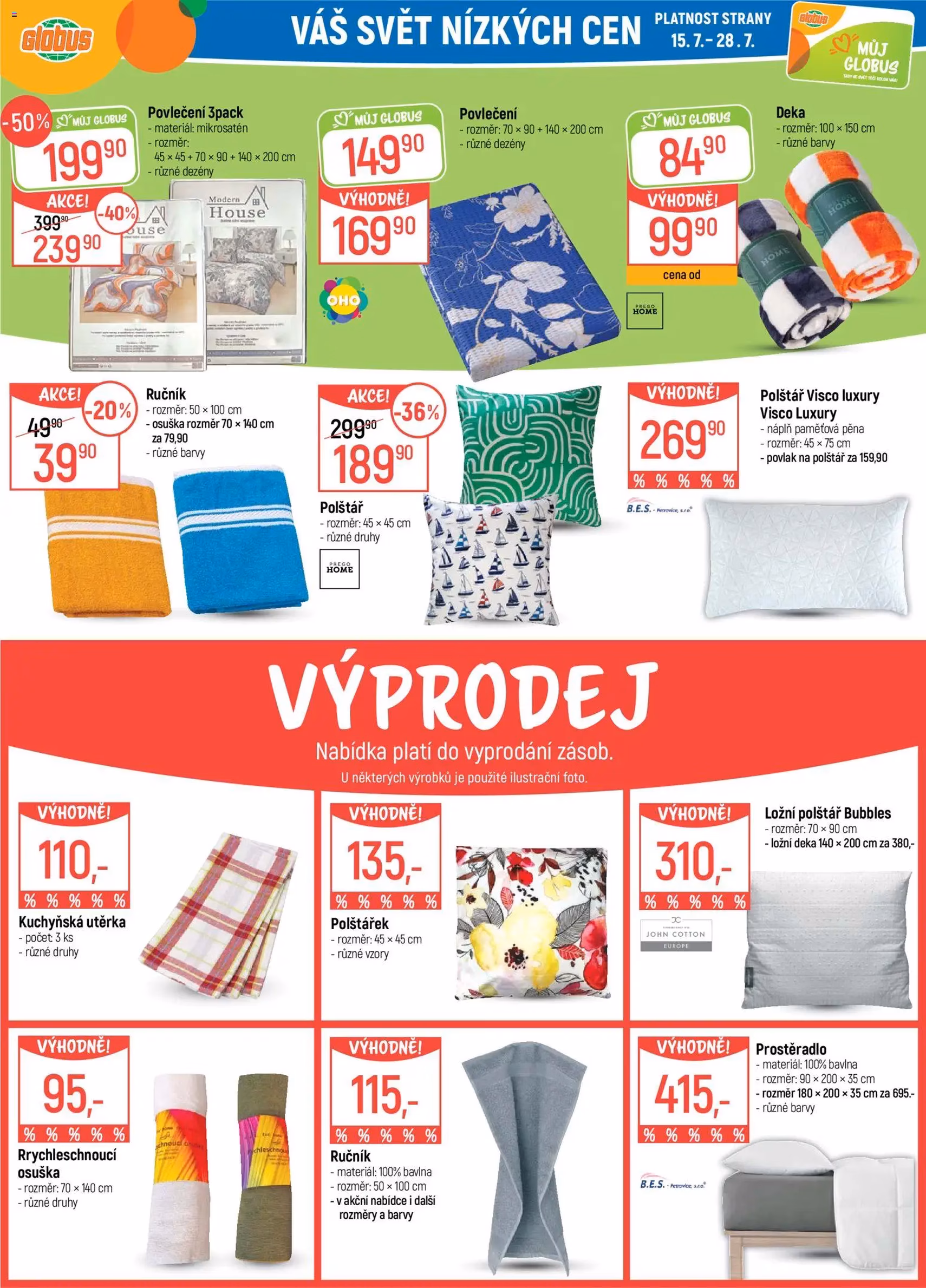 Globus leták - platný leták od 15.07.2026 strana 46 z 57