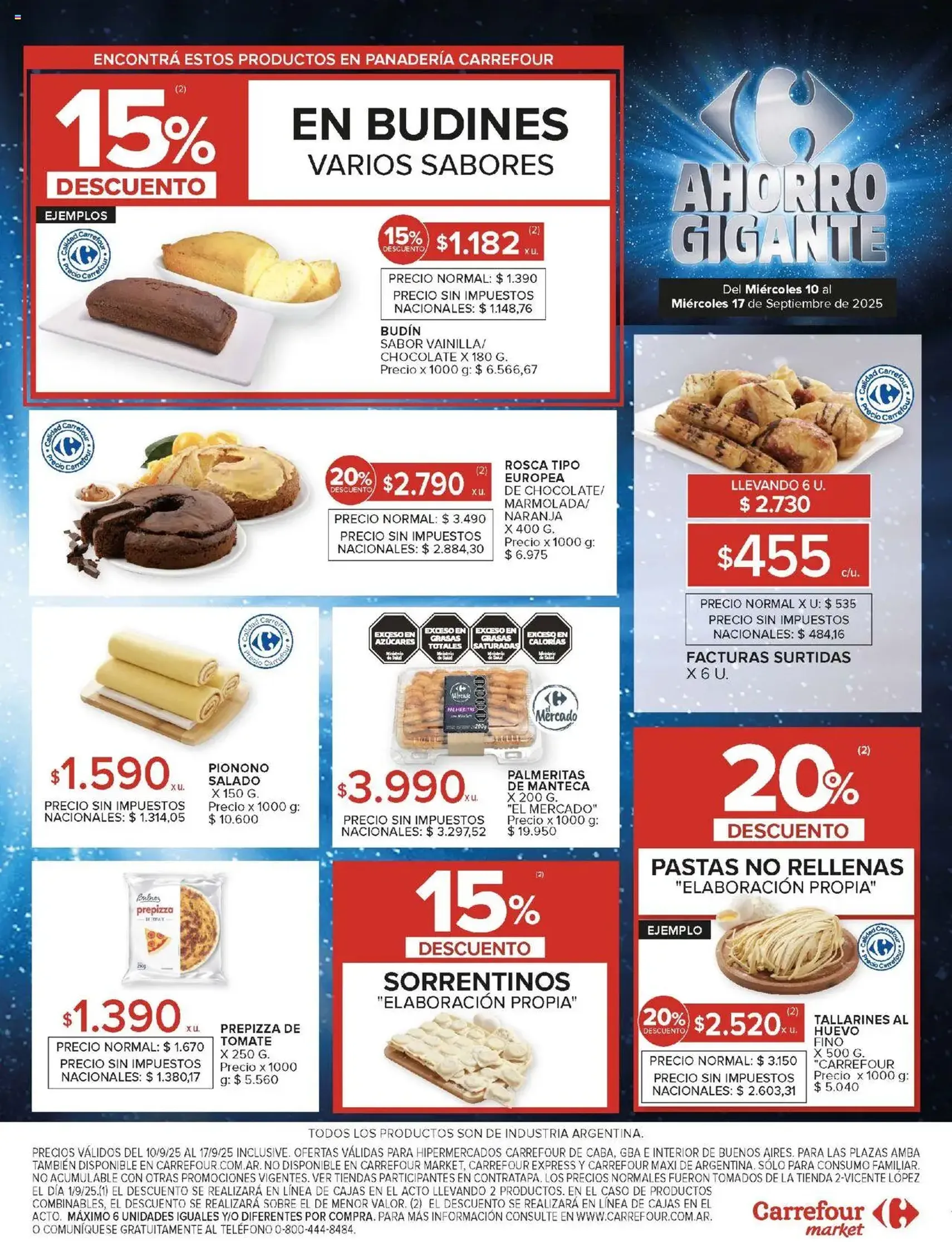 Carrefour Market catálogo - folleto válido desde 10/09/2025 página 17 de 22 Carrefour Market catálogo - folleto válido desde 10/09/2025 página 17 de 22