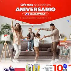 Vista previa del folleto Olímpica - Ofertas Saludables válido desde 01/08/2025