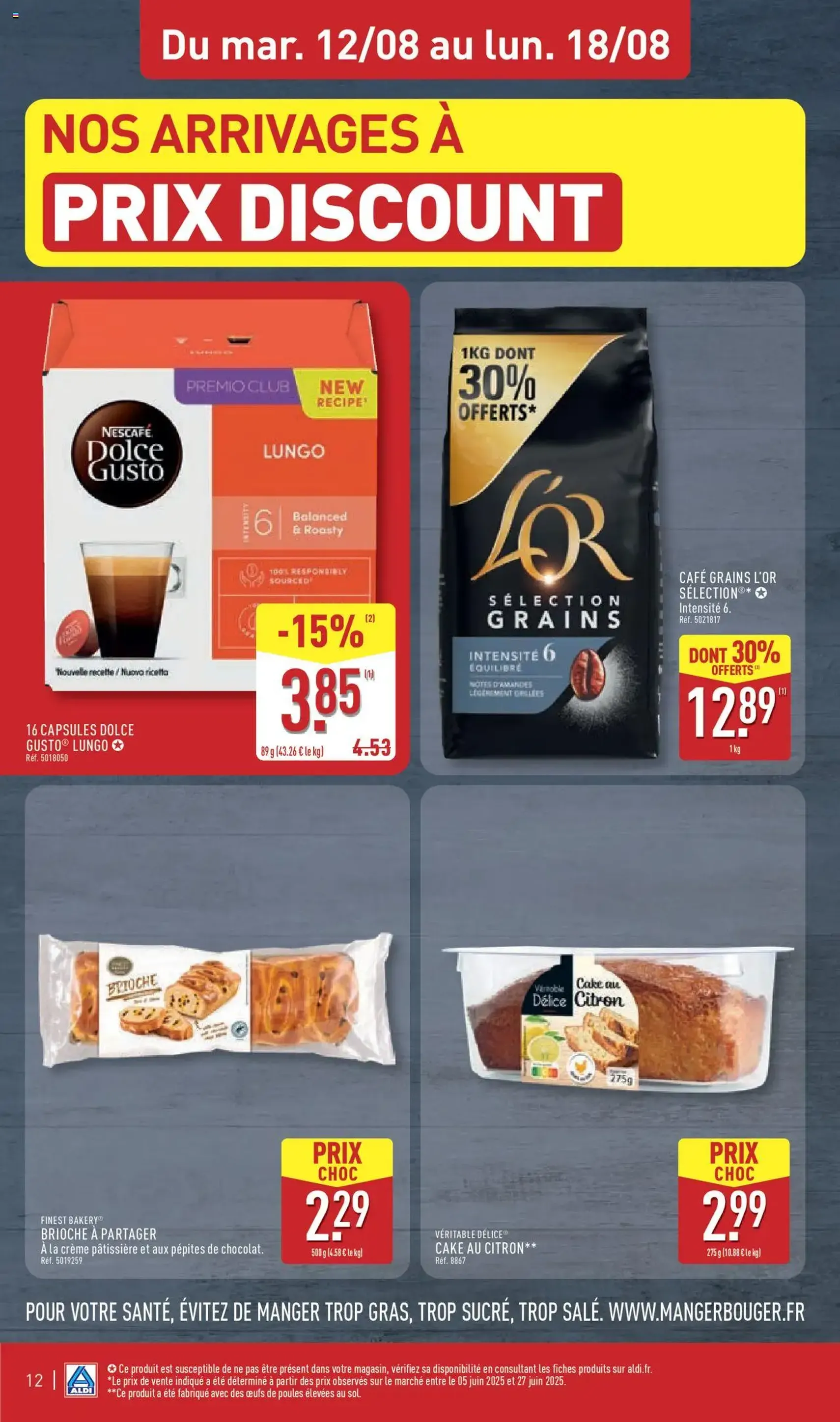 Aldi catalogue semaine 33 - brochure valable à partir du 12/08/2025, page 14 sur 51 Aldi catalogue semaine 33 - brochure valable à partir du 12/08/2025, page 14 sur 51