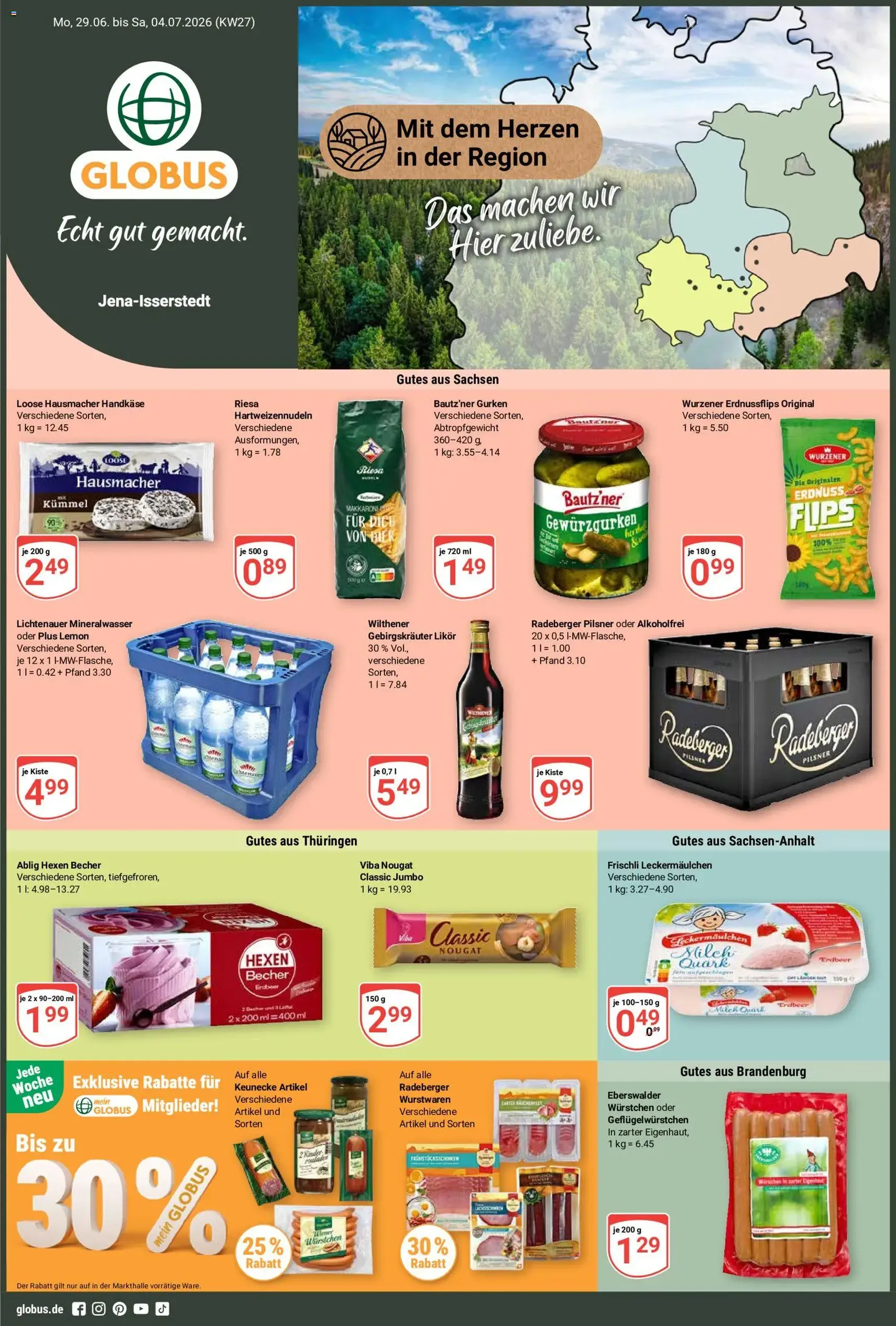 Globus Prospekt - Gültiger Prospekt ab 29.06.2026, Seite 5 von insgesamt 46