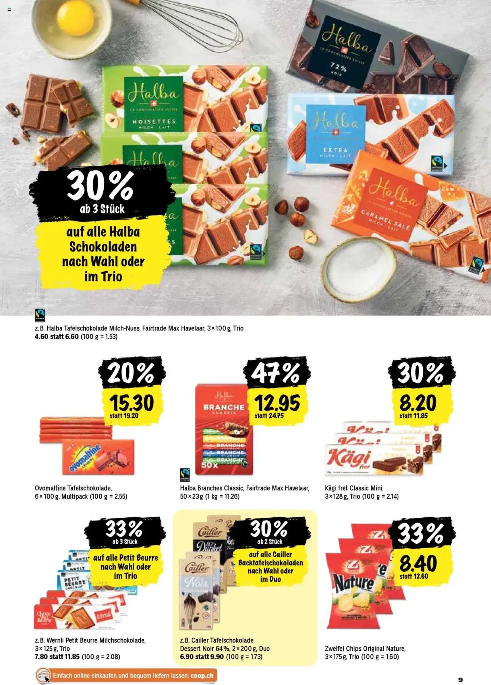 Coop Aktionen - Gültiger Prospekt ab 16.10.2025, Seite 9 von insgesamt 24 Coop Aktionen - Gültiger Prospekt ab 16.10.2025, Seite 9 von insgesamt 24