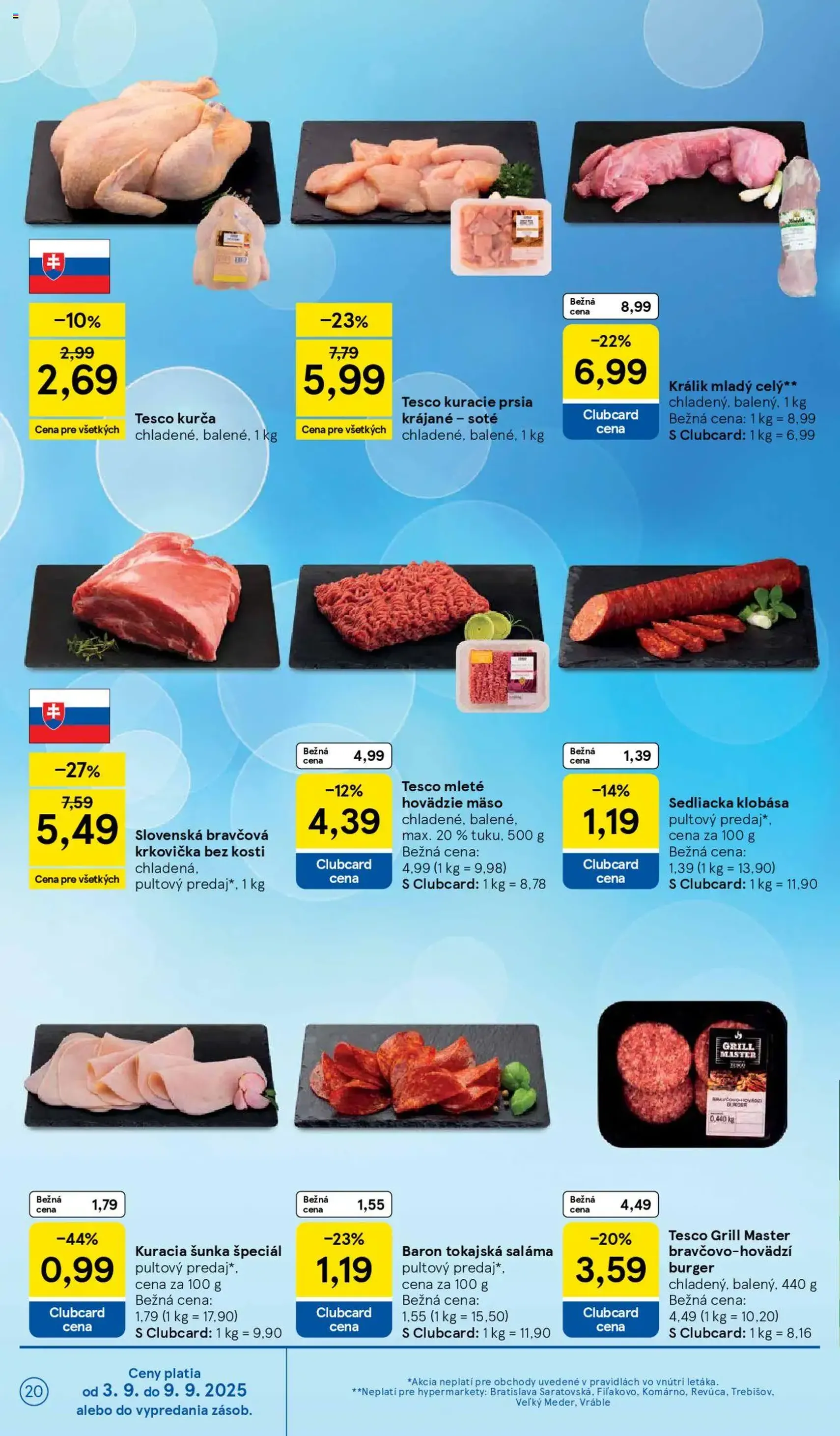 Tesco Hypermarket - leták - platný leták od 03.09.2025 strana 20 z 33 Tesco Hypermarket - leták - platný leták od 03.09.2025 strana 20 z 33
