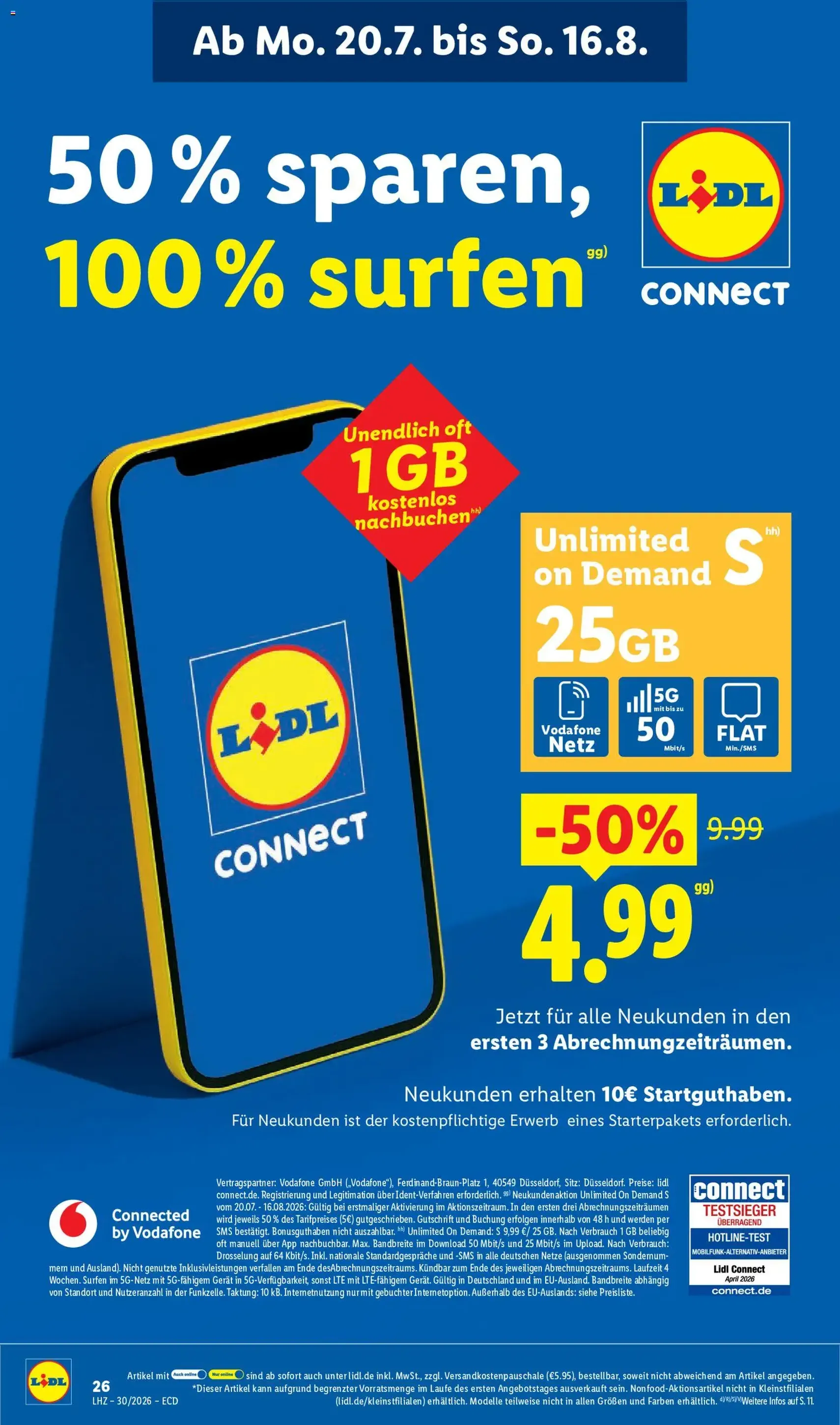 Lidl Prospekt - Gültiger Prospekt ab 20.07.2026, Seite 30 von insgesamt 69